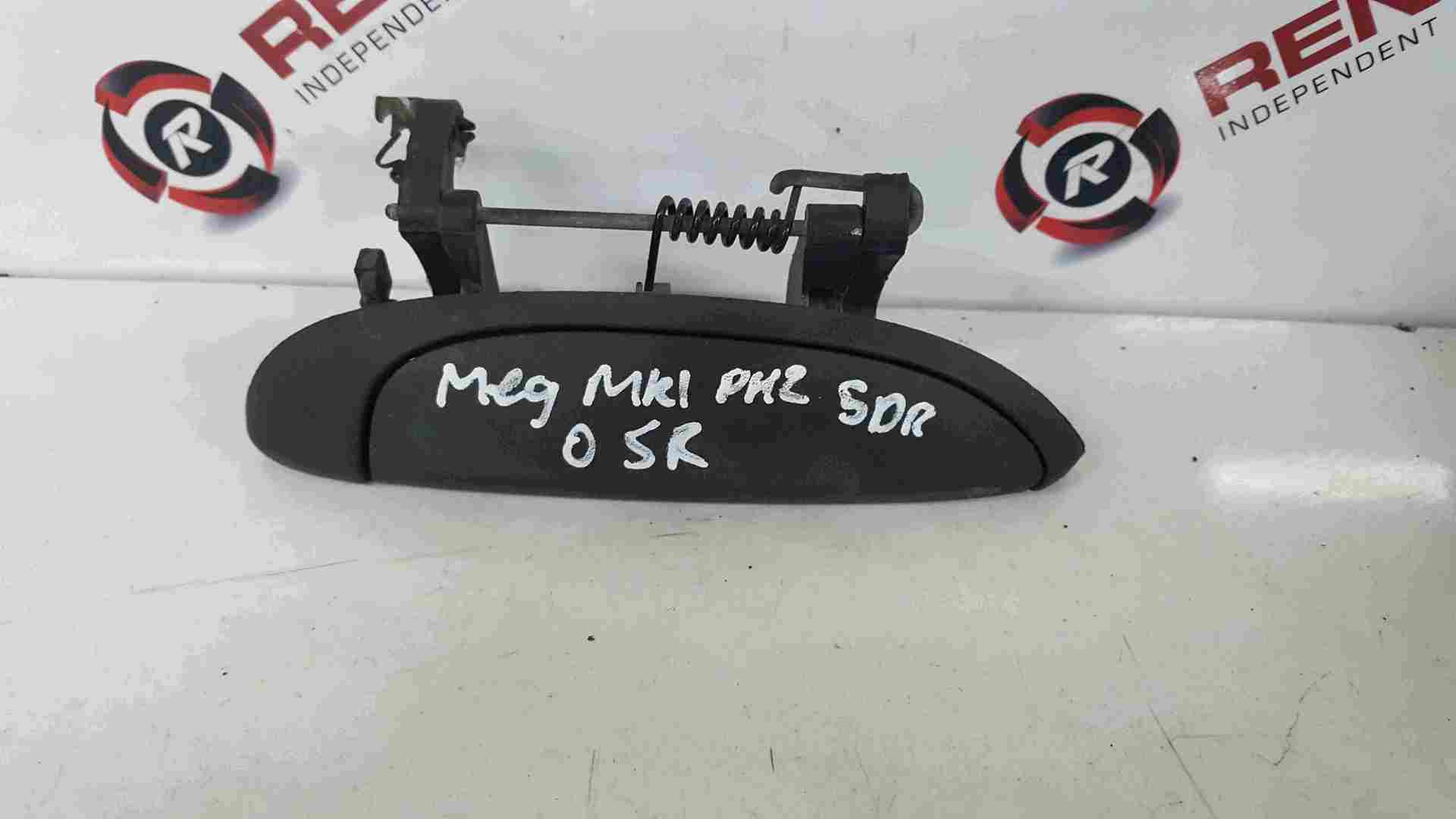 Thumb 3 Renault Megane MK1 1999-2002 Drivers OSR Rear Exterior Door Handle 7700433076