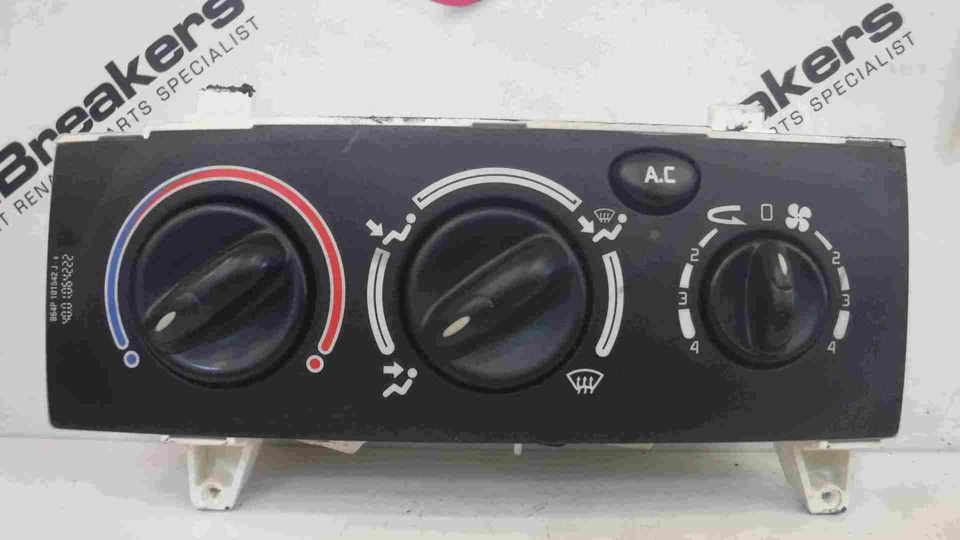 Renault Megane MK1 19992002 Heater Controls Dials Aircon 663391J
