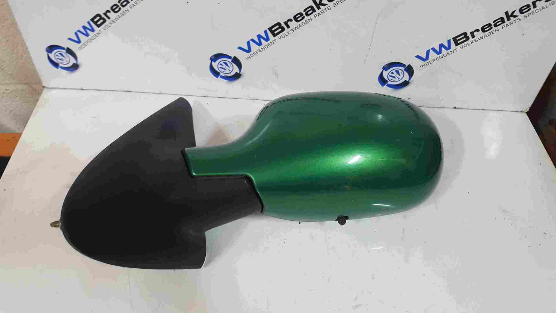 Thumb 3 Renault Megane MK1 1999-2002 Passenger NS Wing Mirror Green 901
