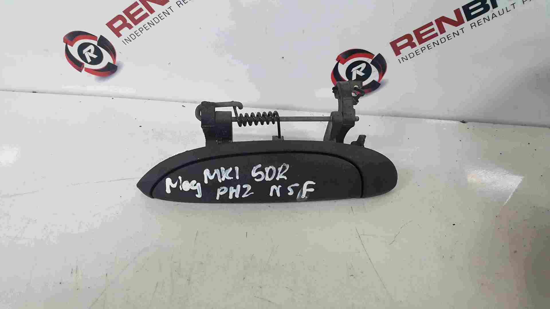 Renault Megane MK1 1999-2002 Passenger NSF Front Exterior Door Handle 7700433075