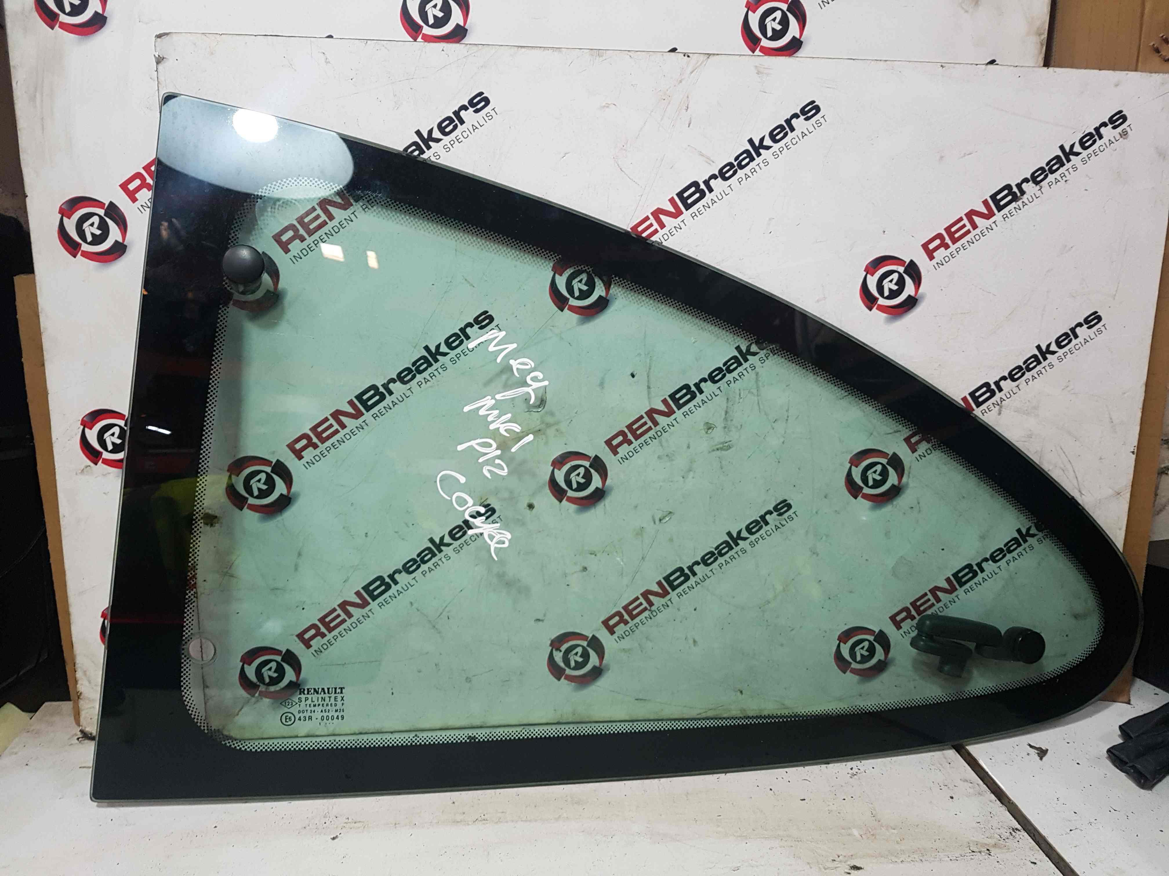 Thumb 2 Renault Megane MK1 1999-2002 Passenger NSR Rear Quarter Glass