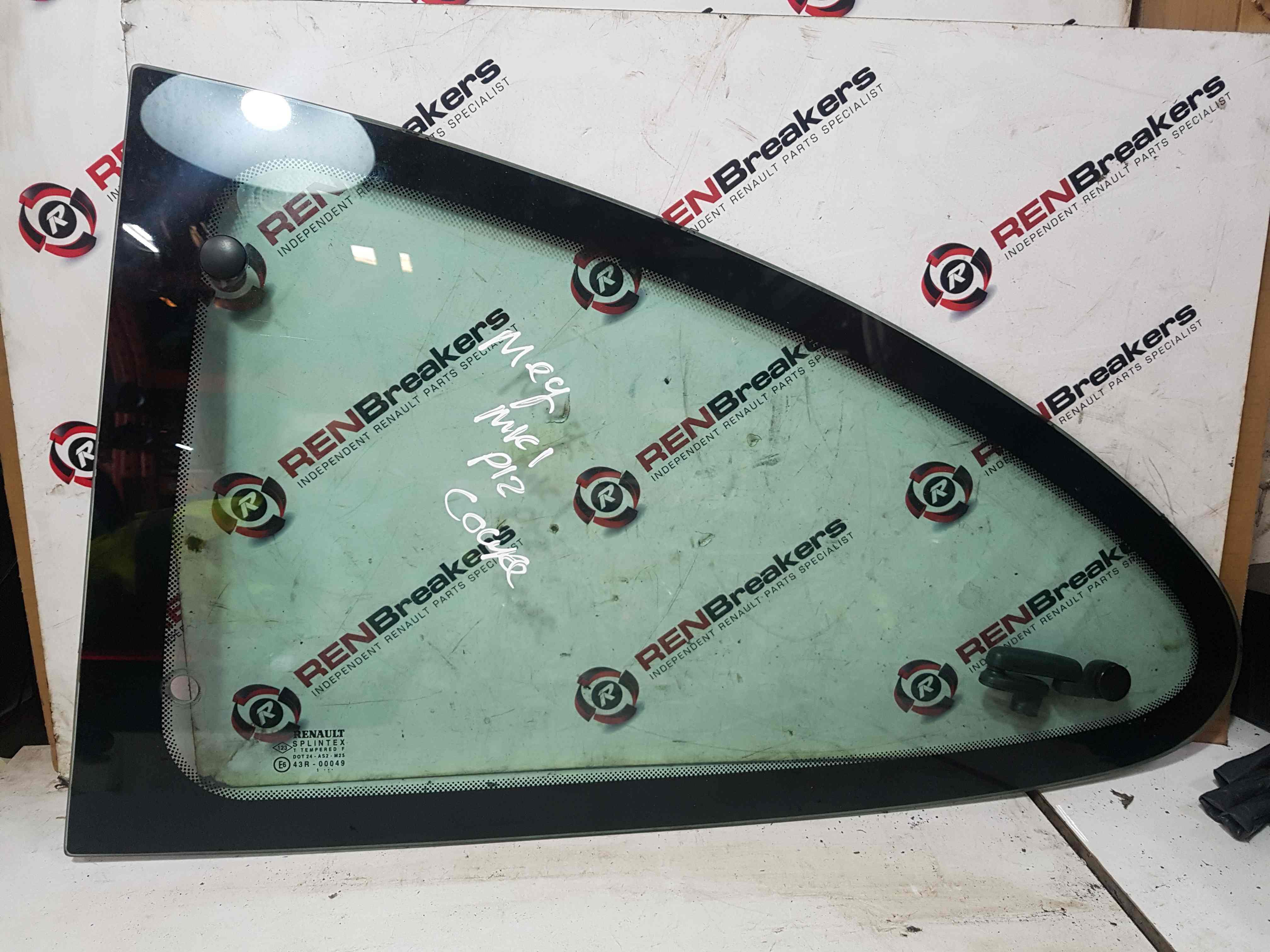 Thumb 4 Renault Megane MK1 1999-2002 Passenger NSR Rear Quarter Glass