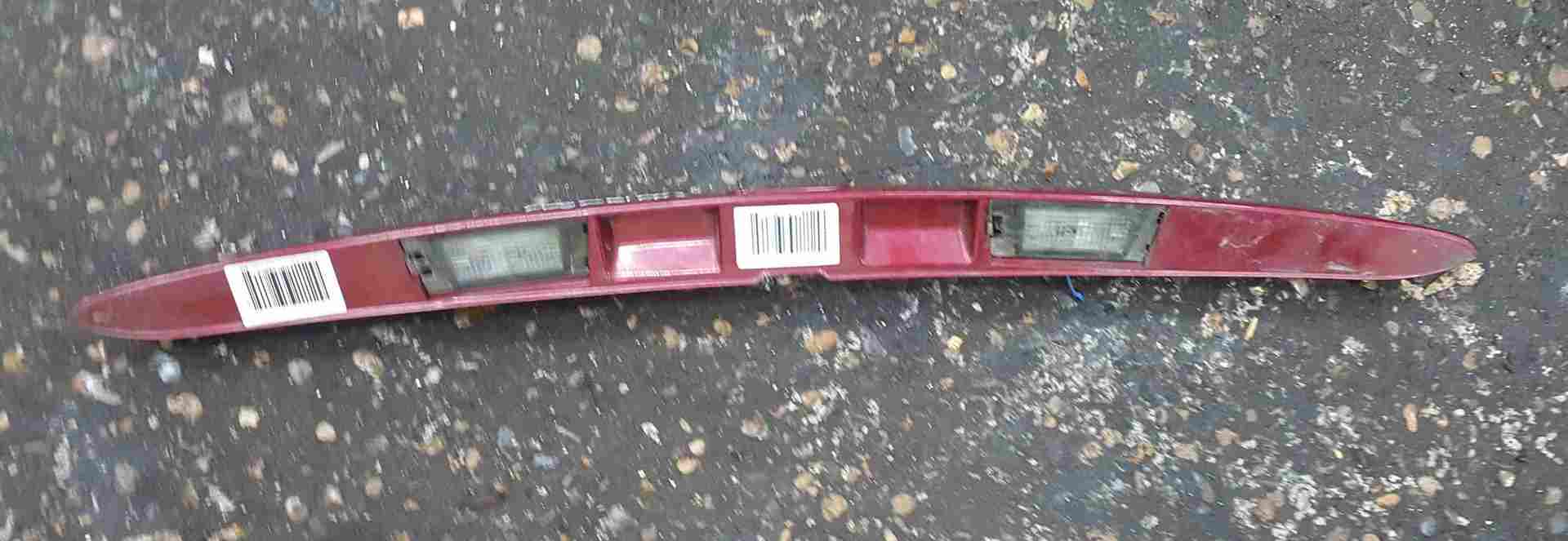 Renault Megane MK1 1999-2002 Rear Boot Number Plate Lights Trim Red 713