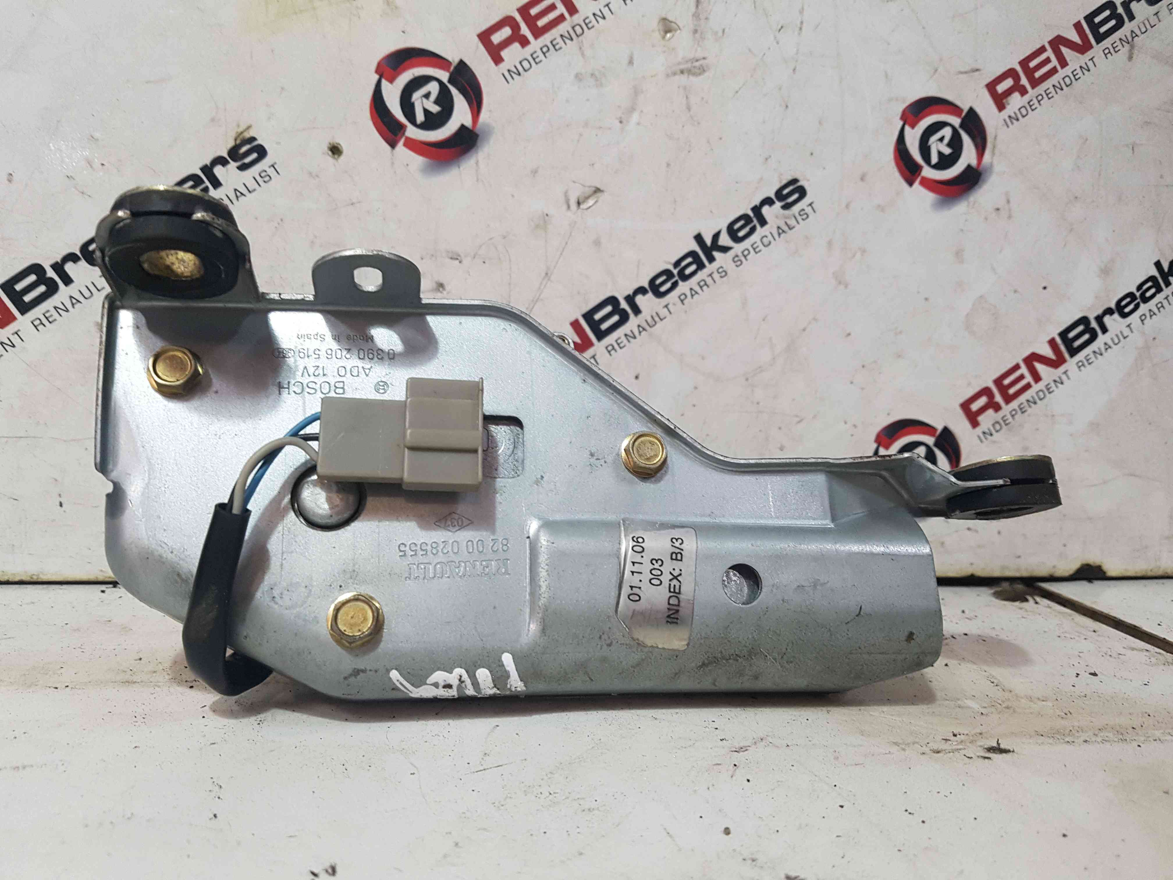 Thumb 6 Renault Megane MK1 Coupe1999-2002 Rear Wiper Motor 8200028555