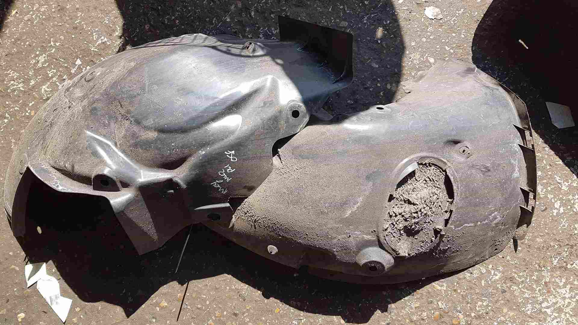 Renault Megane MK2 2002-2006 Drivers OSF Front Arch Liner Guard  8200073429