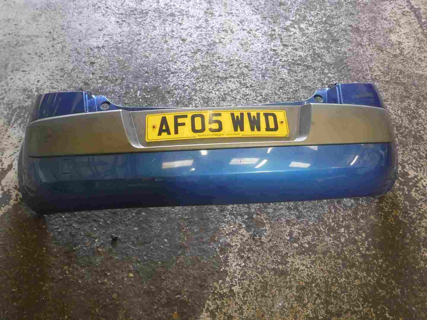 Renault Megane MK2 2002-2006 Rear Bumper Blue TEI45 TE145