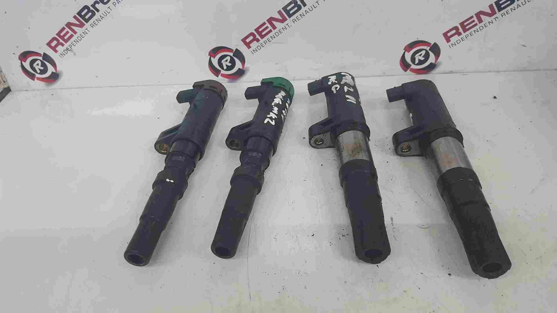 Renault Megane MK2 2002-2008 1.6 16v Ignition Coil Pencils Set X4