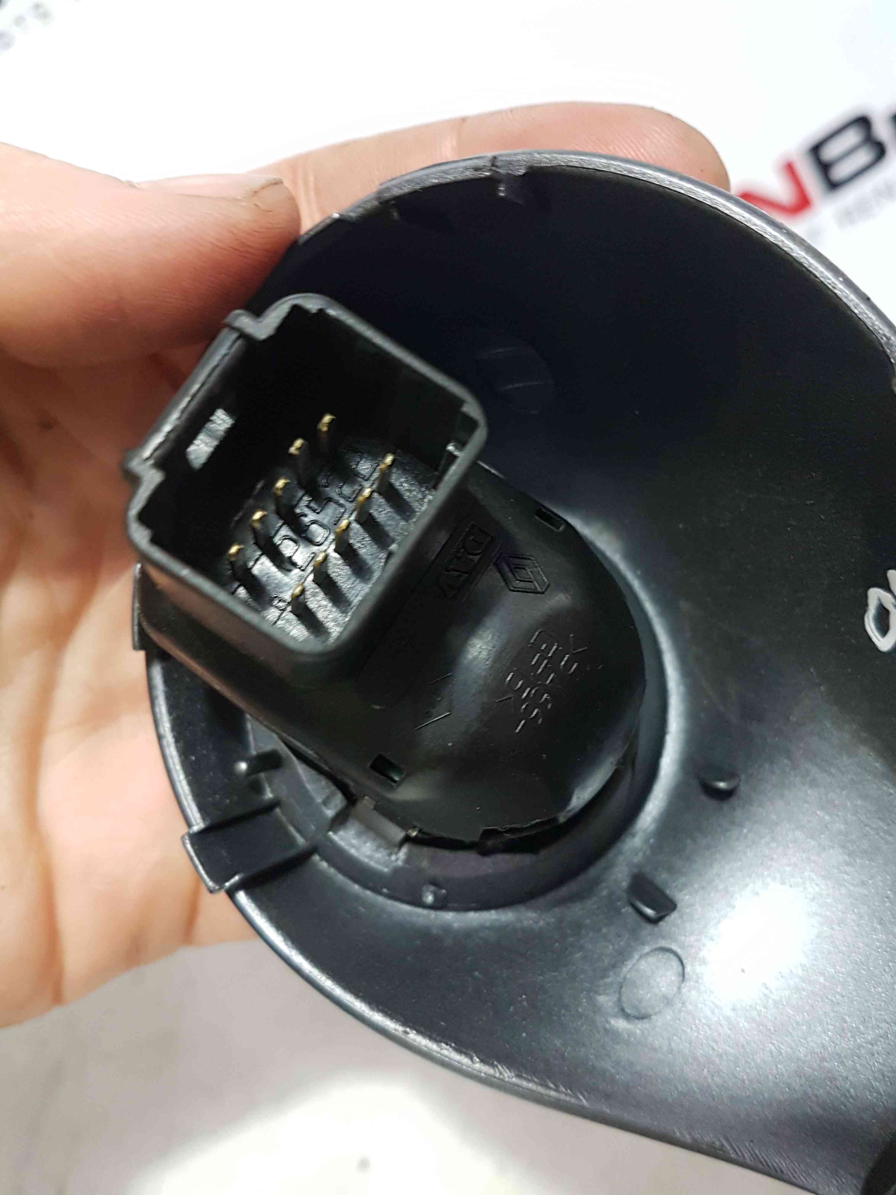 Thumb 6 Renault Megane MK2 2002-2008 Drivers Os Grab Handle Grey Mirror Adjuster Fold