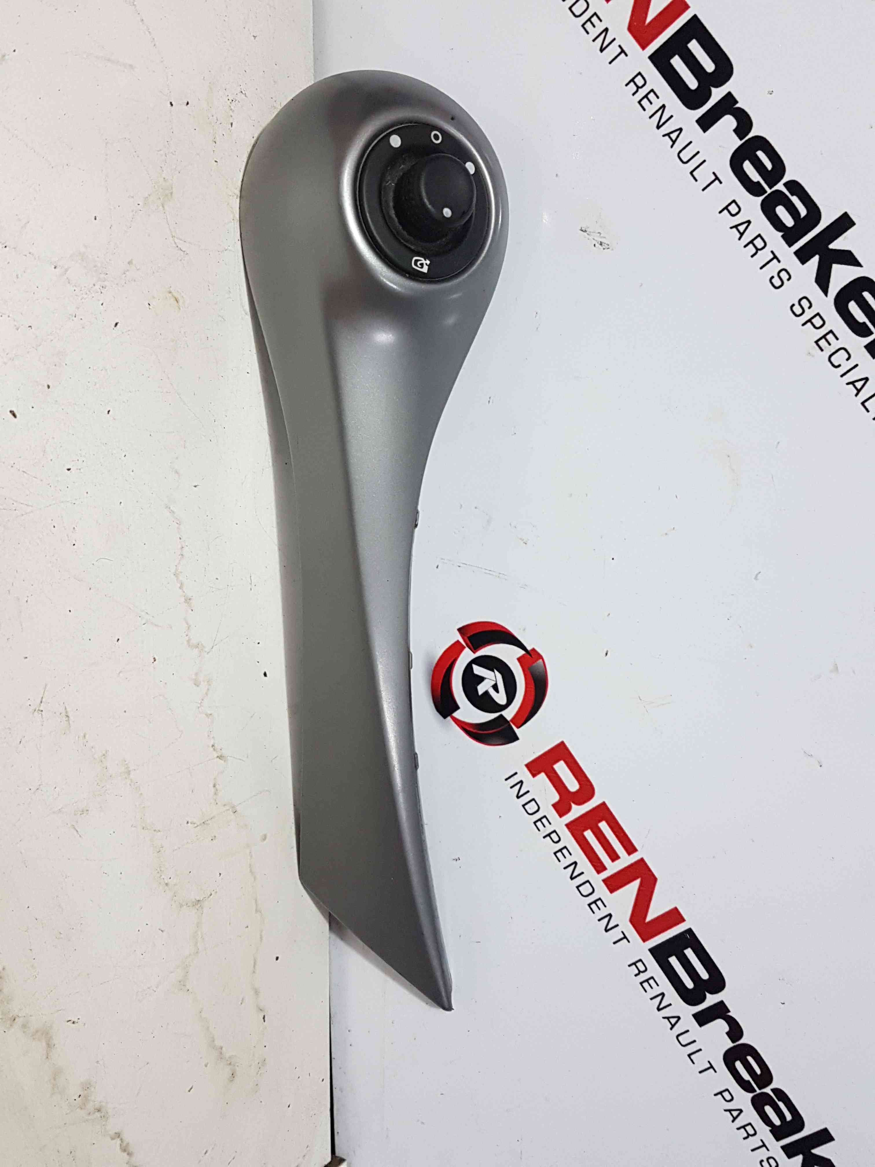 Thumb 2 Renault Megane MK2 2002-2008 Drivers Os Grab Handle Grey Mirror Adjuster Fold