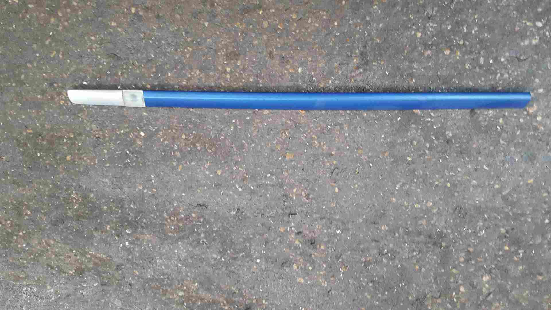 Renault Megane MK2 2002-2008 Passenger NSF Front Door Moulding Trim Blue TERNA
