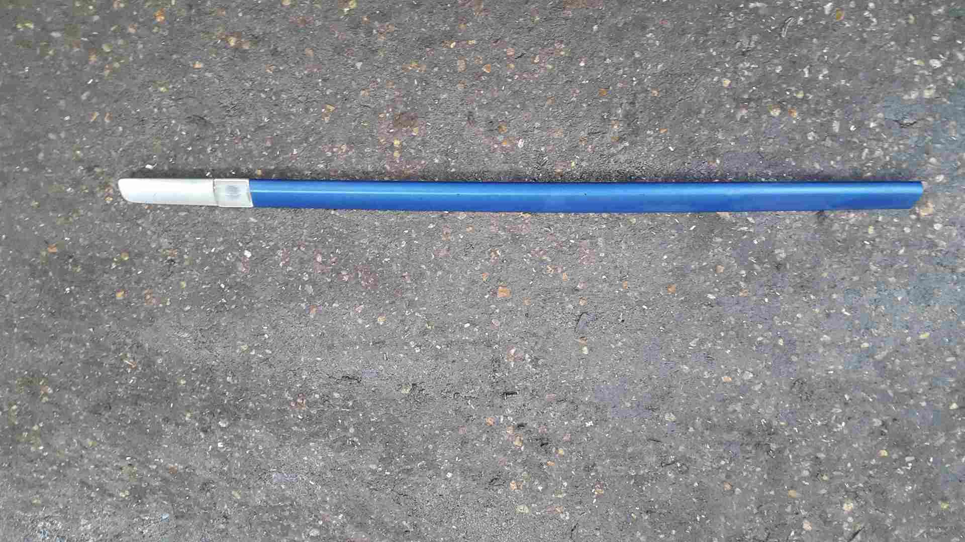 Thumb 2 Renault Megane MK2 2002-2008 Passenger NSF Front Door Moulding Trim Blue TERNA
