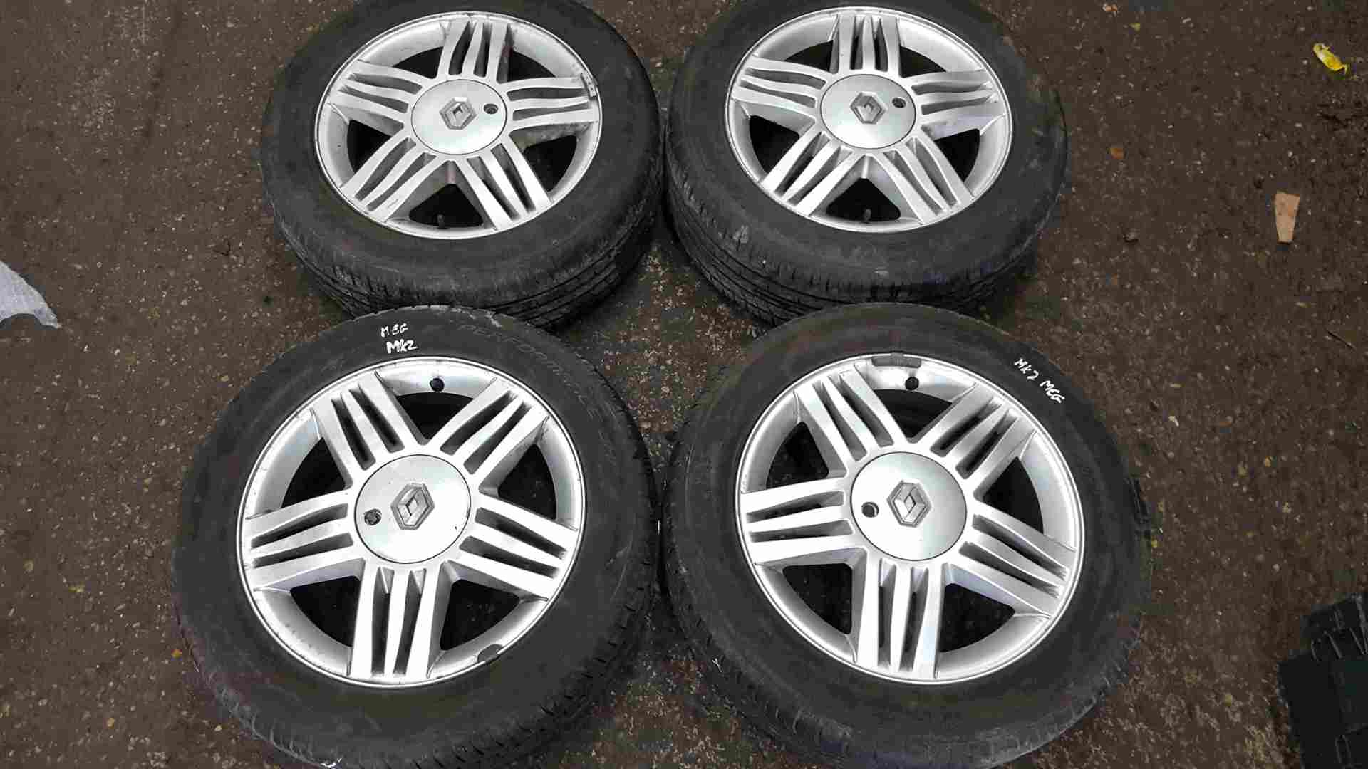 Renault Megane MK2 2002-2008 Reinastella Alloy Wheels Set X4 16inch