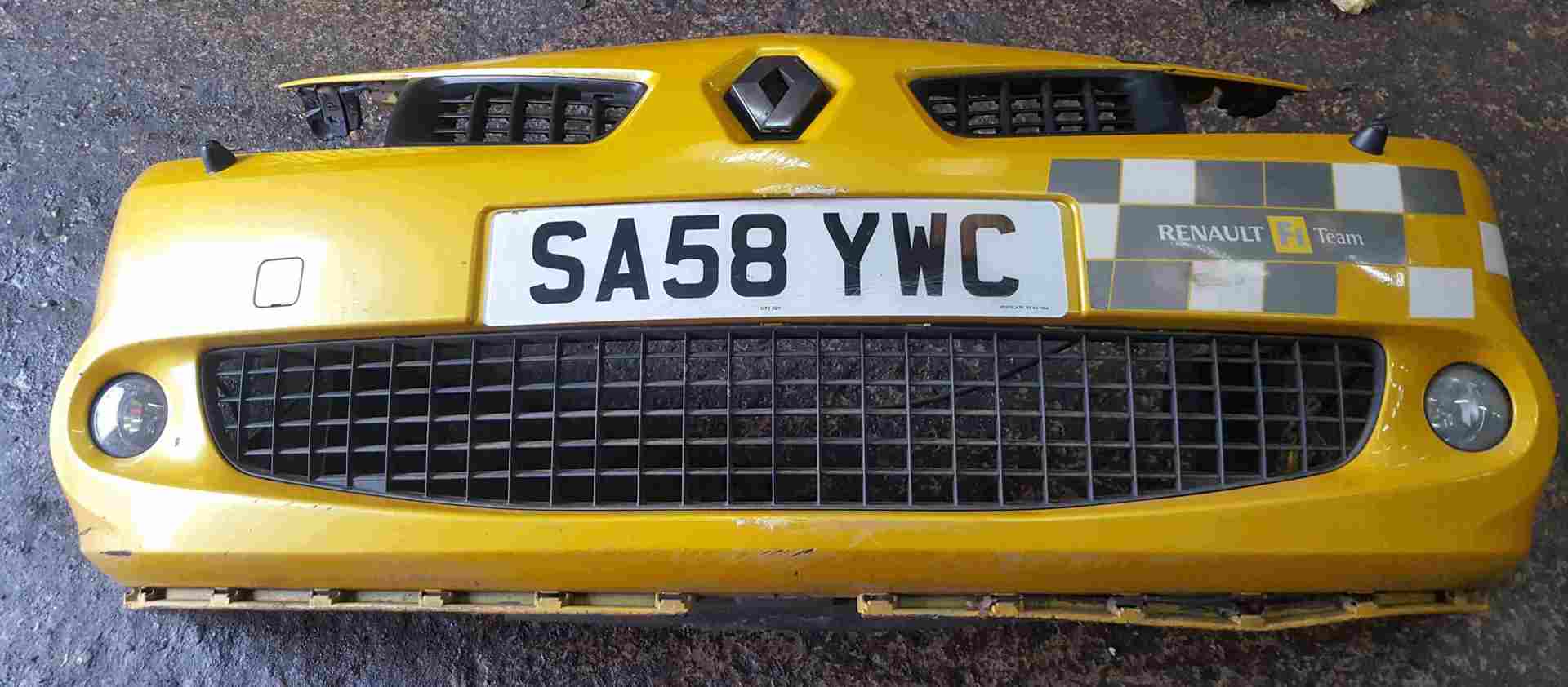 Thumb 5 Renault Megane MK2 2006-2008 230 225 Front Bumper Liquid Yellow TEJ37