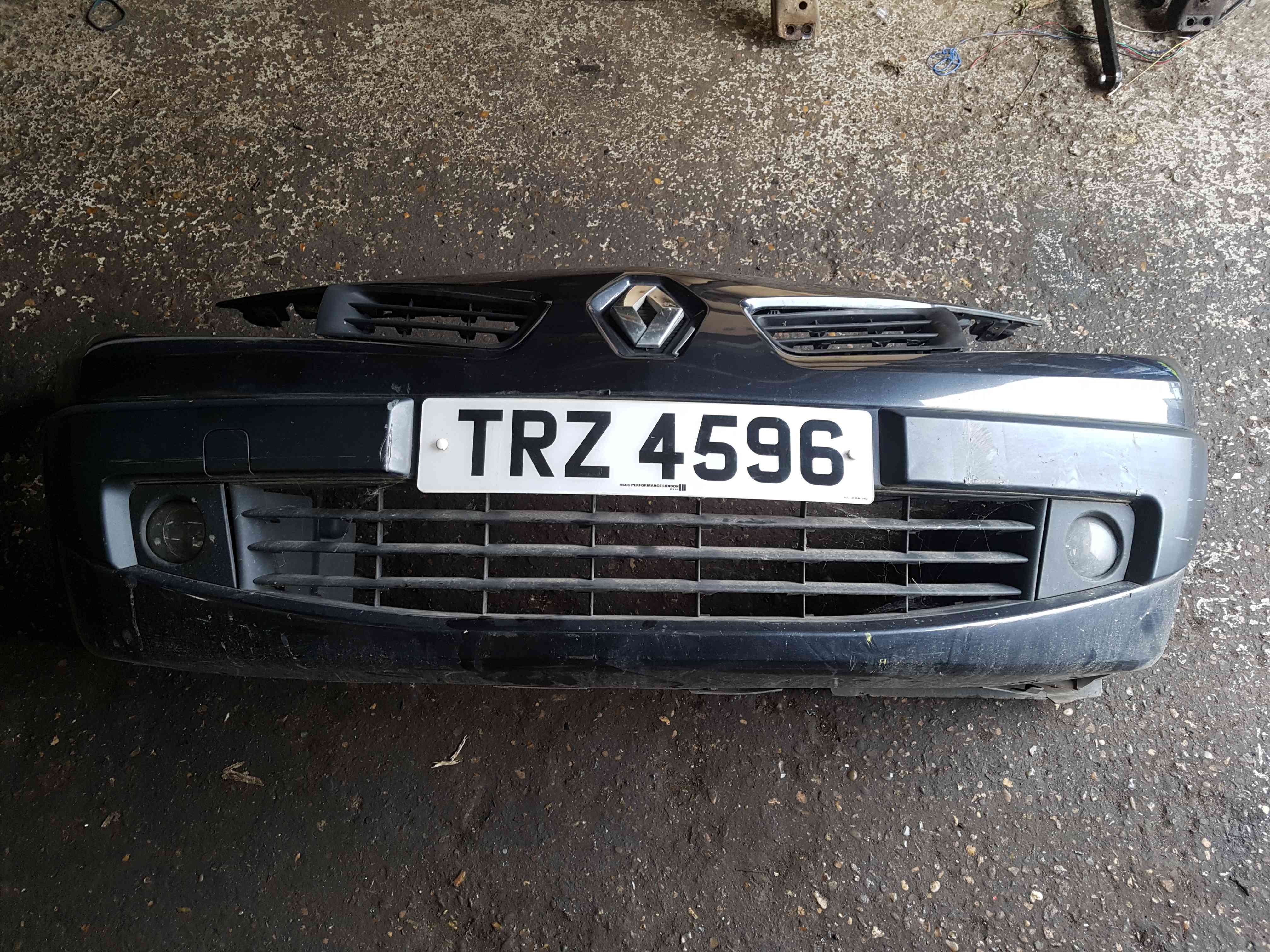 Thumb 2 Renault Megane MK2 Convertible 2006-2008 Front Bumper Grey Teb66