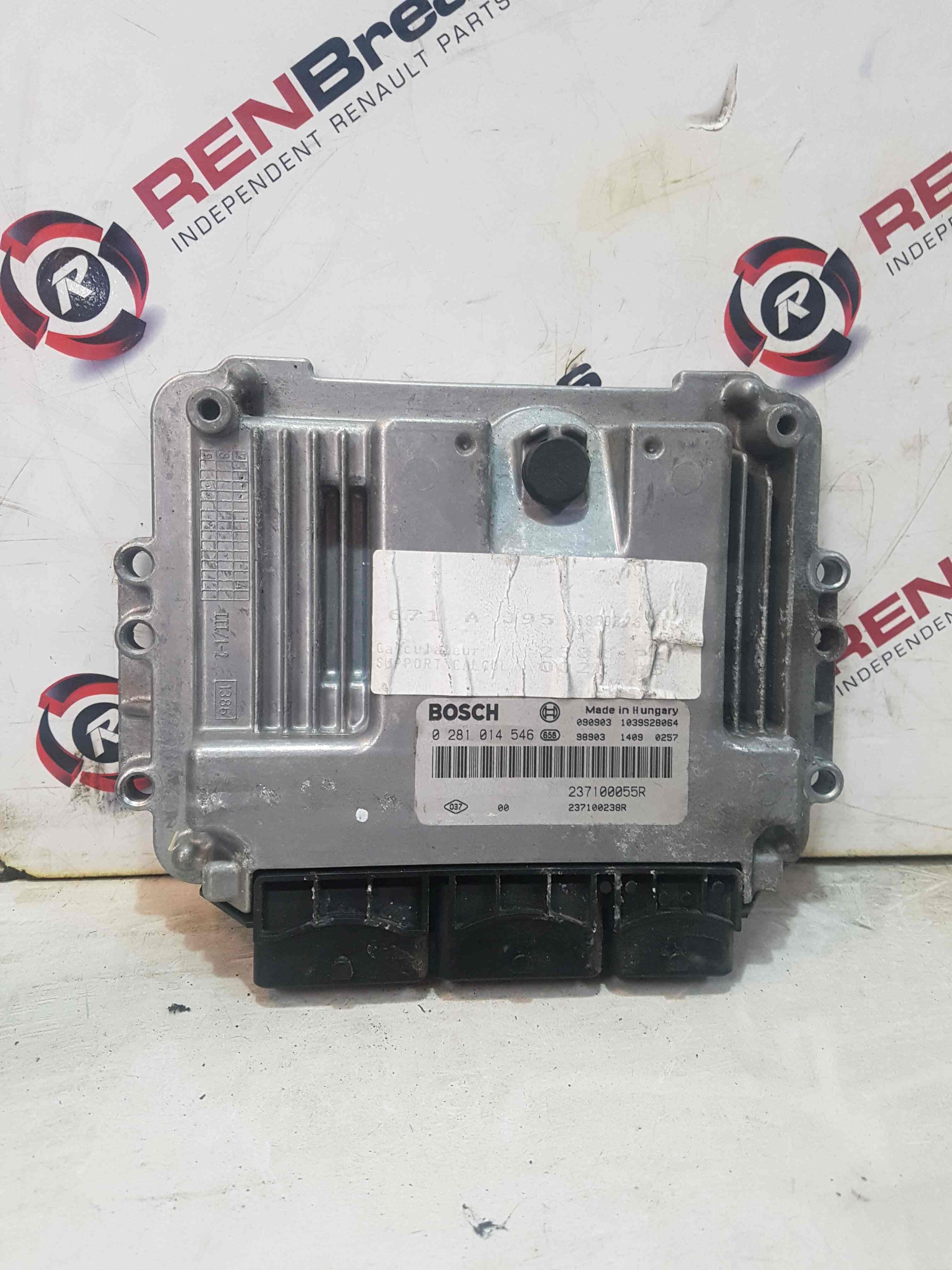 Thumb 2 Renault Megane MK3   MK3 Scenic 2008-2014 1.9 DCI Engine Control Unit 237100055R
