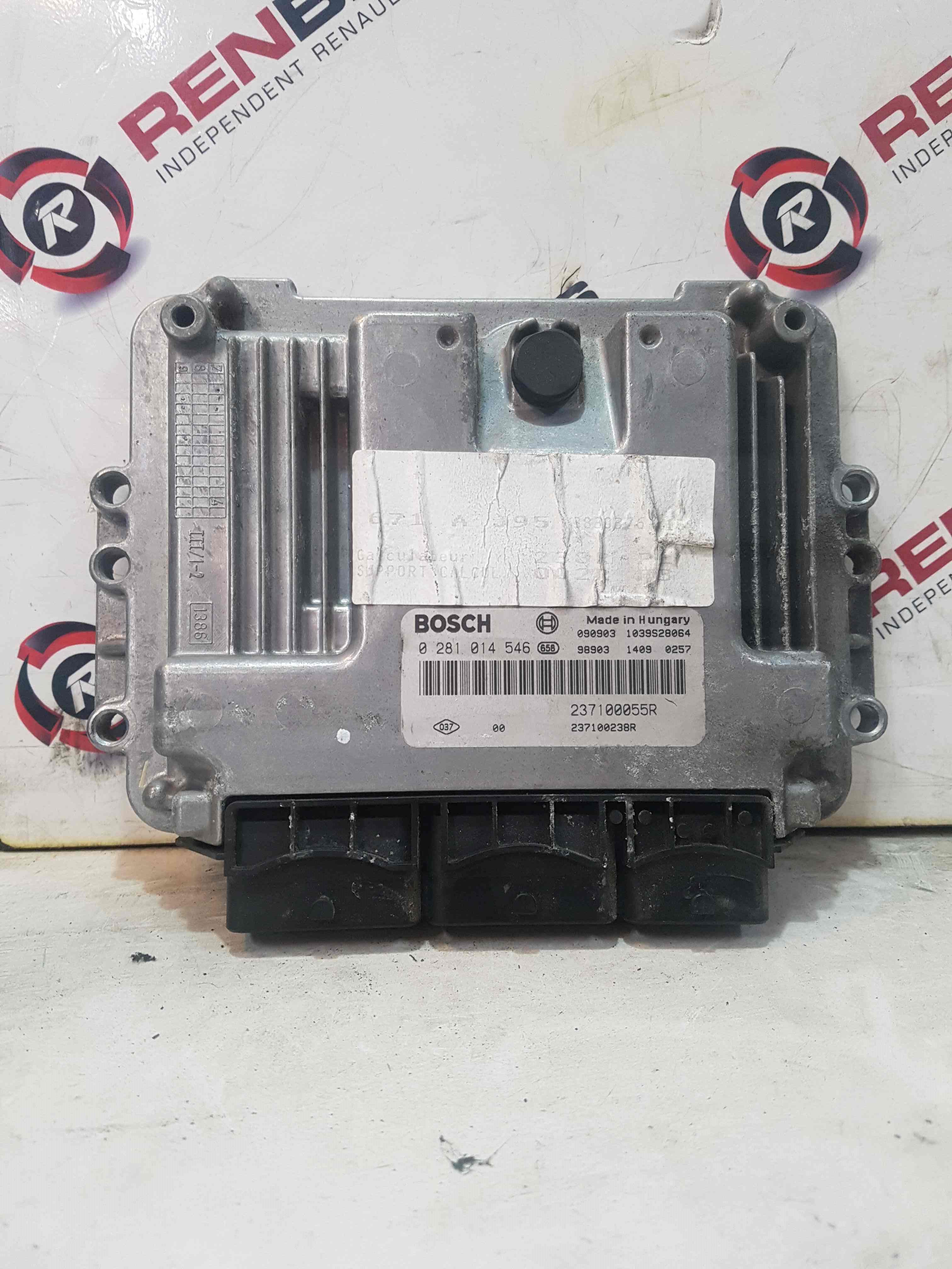 Thumb 5 Renault Megane MK3   MK3 Scenic 2008-2014 1.9 DCI Engine Control Unit 237100055R