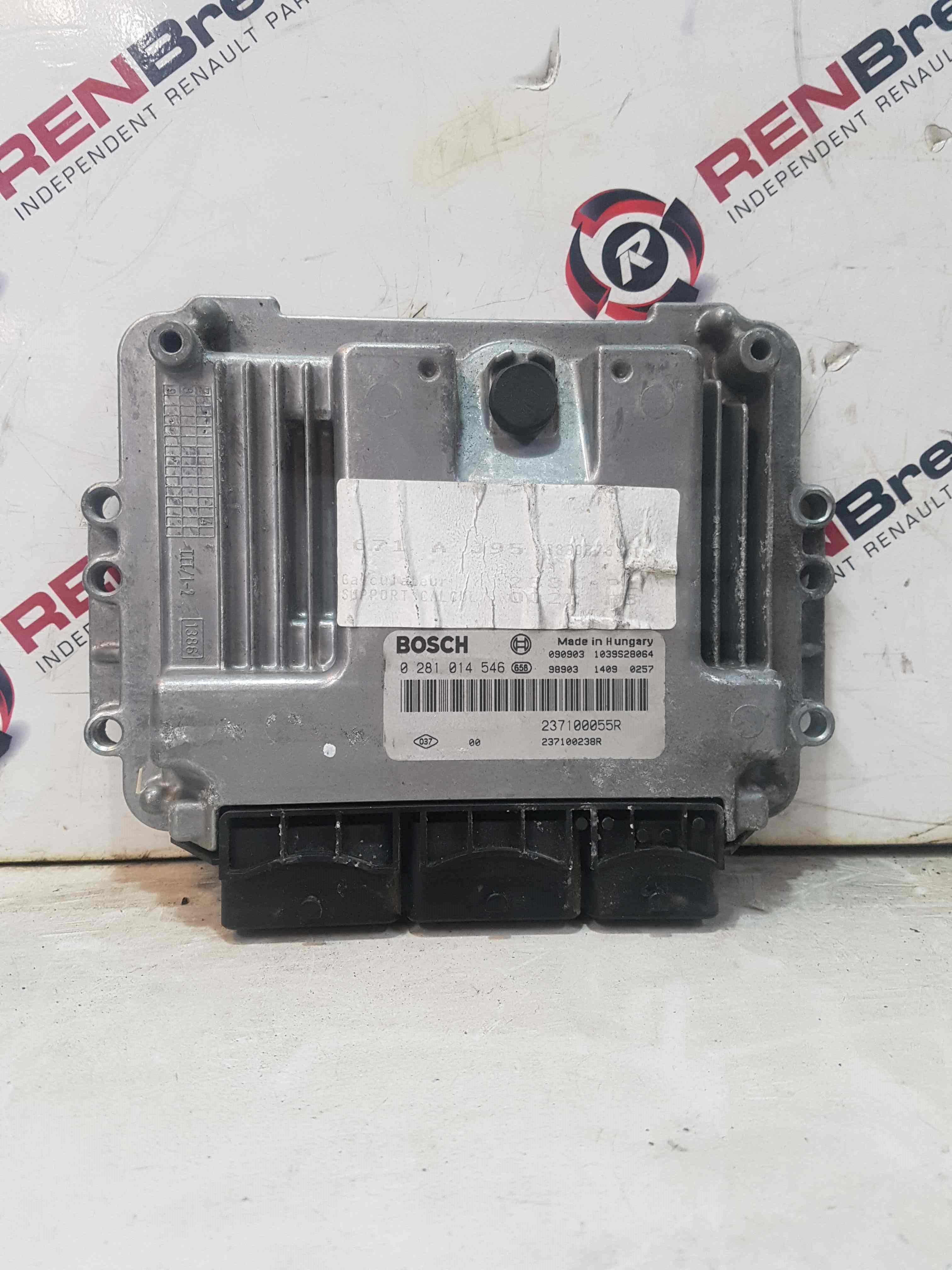 Thumb 7 Renault Megane MK3   MK3 Scenic 2008-2014 1.9 DCI Engine Control Unit 237100055R