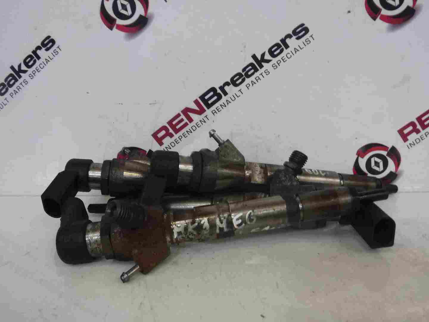 Renault Scenic   Megane MK3 2009-2013 K9K 832 1.5 dCi Diesel Injectors Set