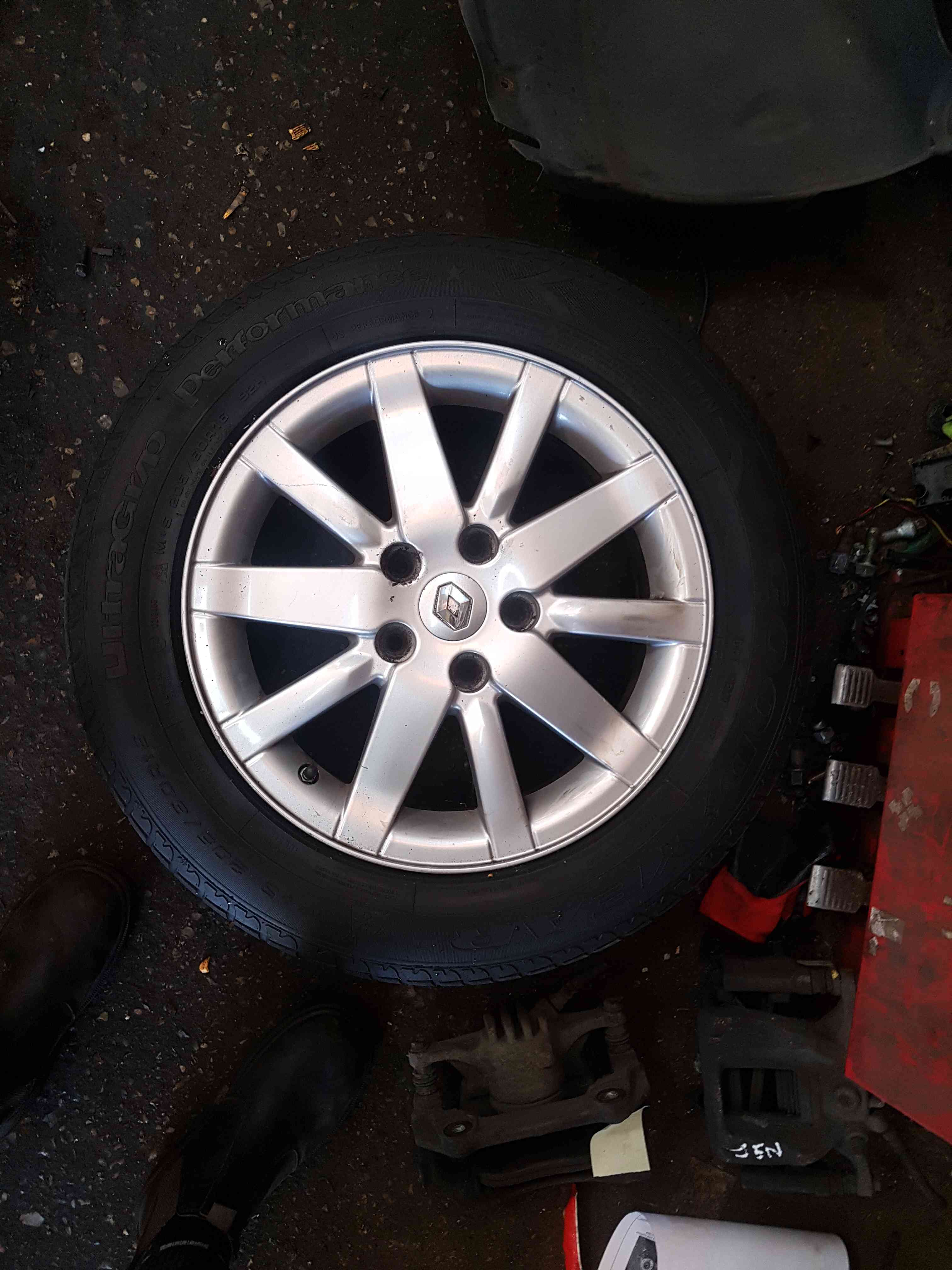 Thumb 2 Renault Megane MK3 2008-2010 Alloy Wheel 16Inch 4/5 5 STUD SPIRALE 