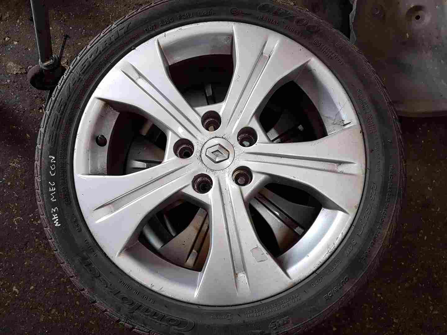 Thumb 2 Renault Megane MK3 2008-2010 Alloy Wheel 17Inch 403000067R 3/5