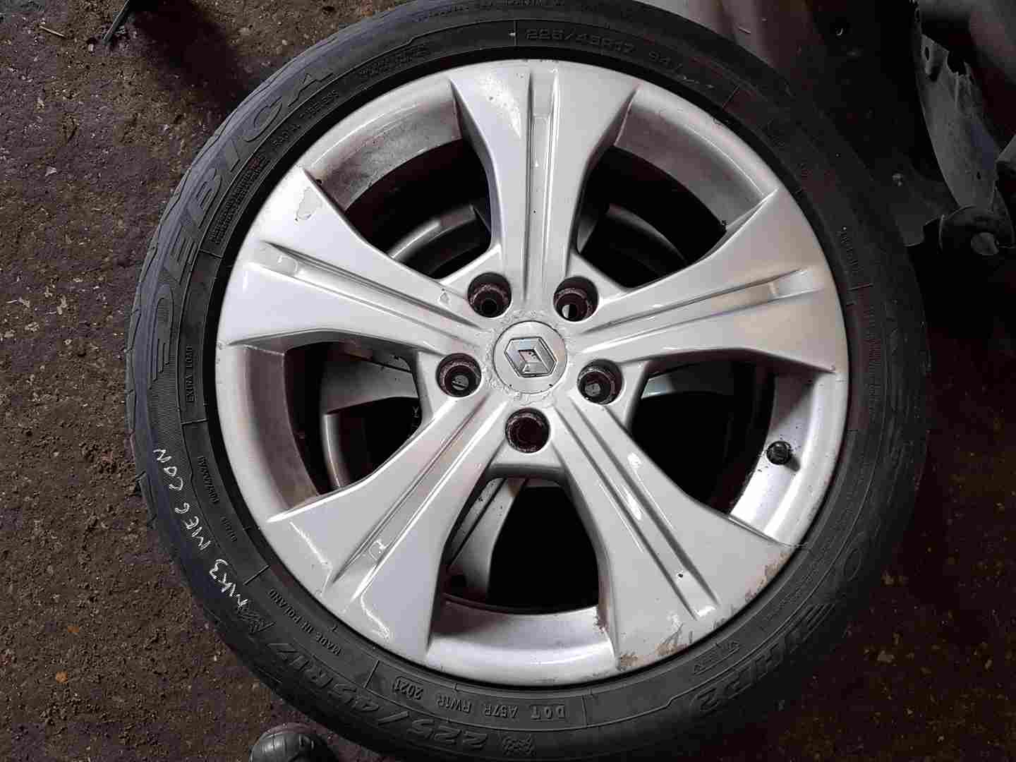 Thumb 5 Renault Megane MK3 2008-2010 Alloy Wheel 17Inch 403000067R 3/5