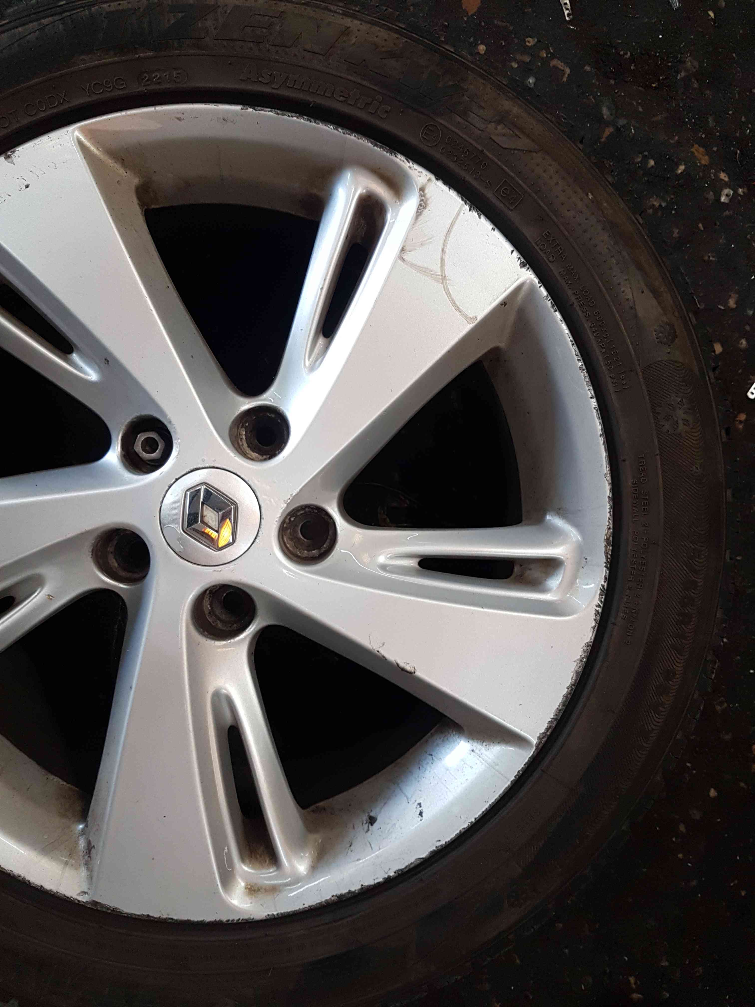 Thumb 4 Renault Megane MK3 2008-2010 Alloy Wheel Inch 4/5 205 55 17 403006435R 