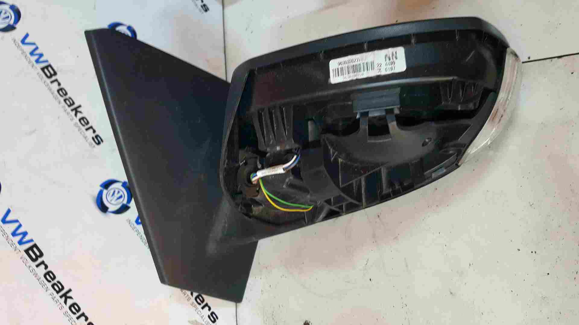 Renault Megane MK3 2008-2010 Passenger Ns Wing Mirror No Cover Power Folding