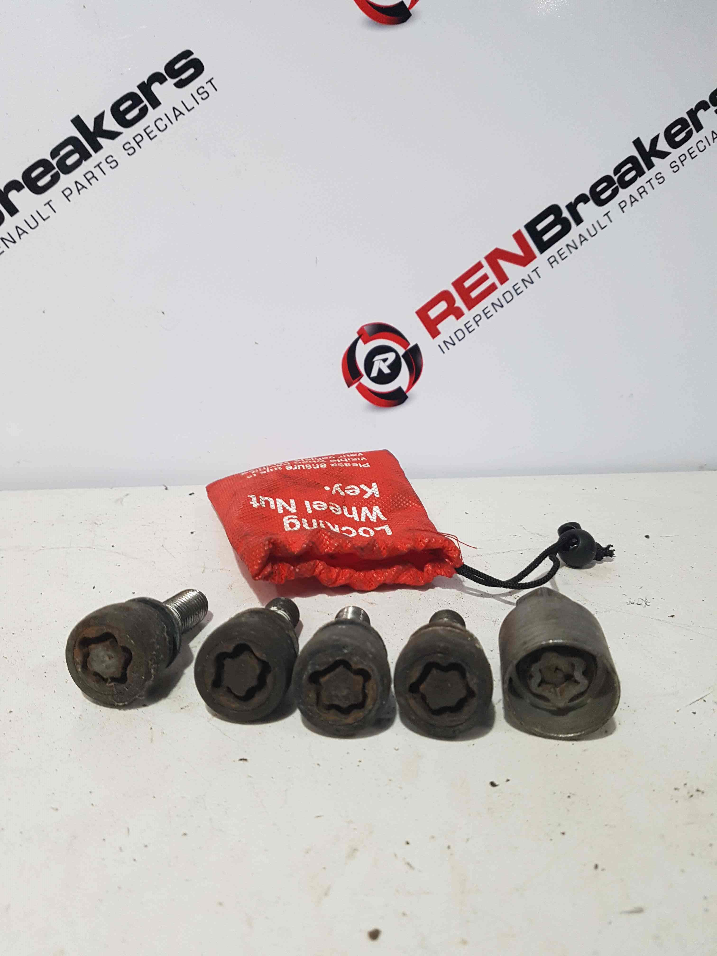 TWD Alloy Wheel Locking Bolts For Renault Megane / Scenic – M12x1.5 Lug Nuts (Set H0b)