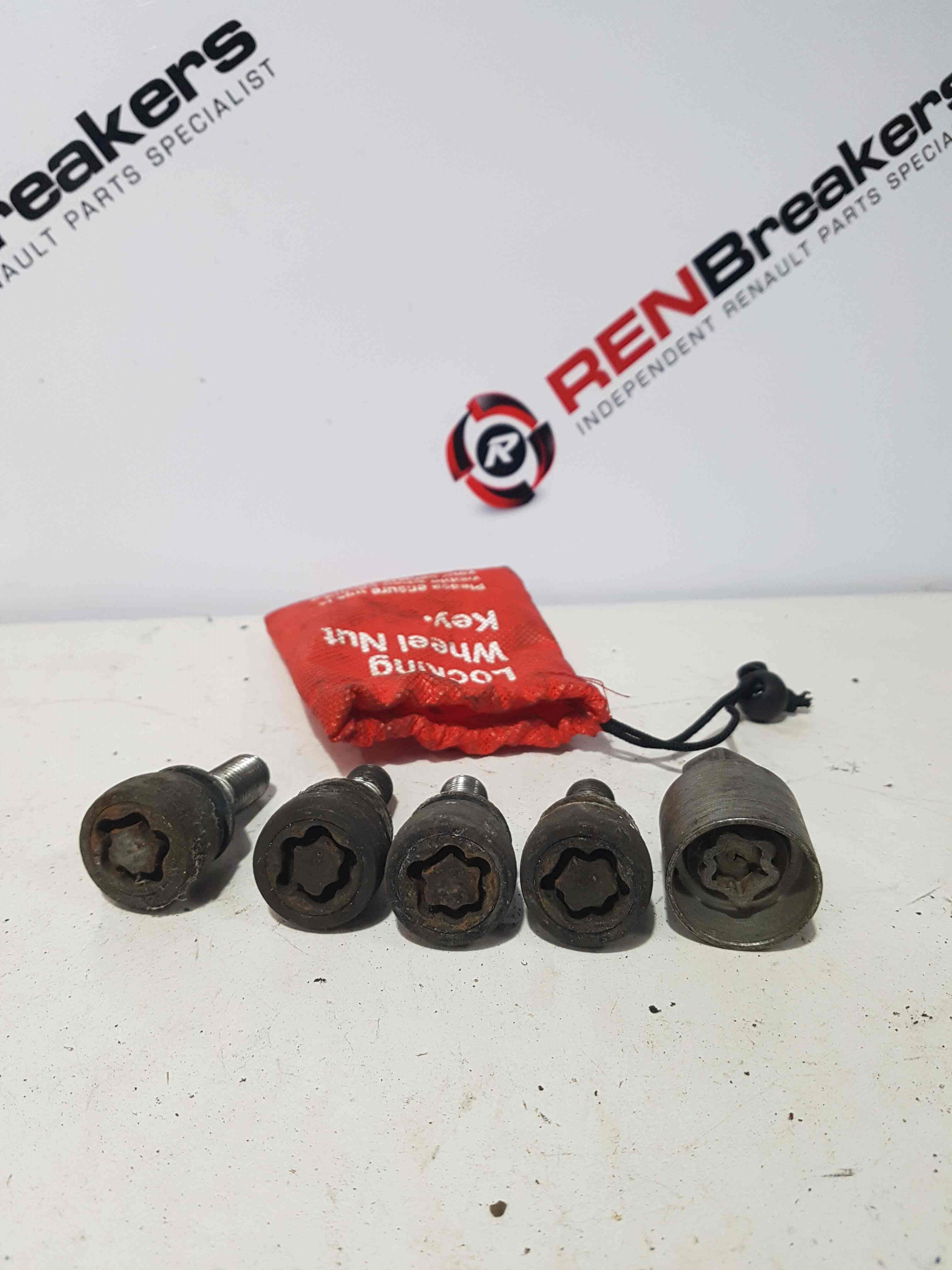 Thumb 3 Renault Megane MK3 2008-2010 Locking Wheel NUT Bolts SET 17Mm 5/5