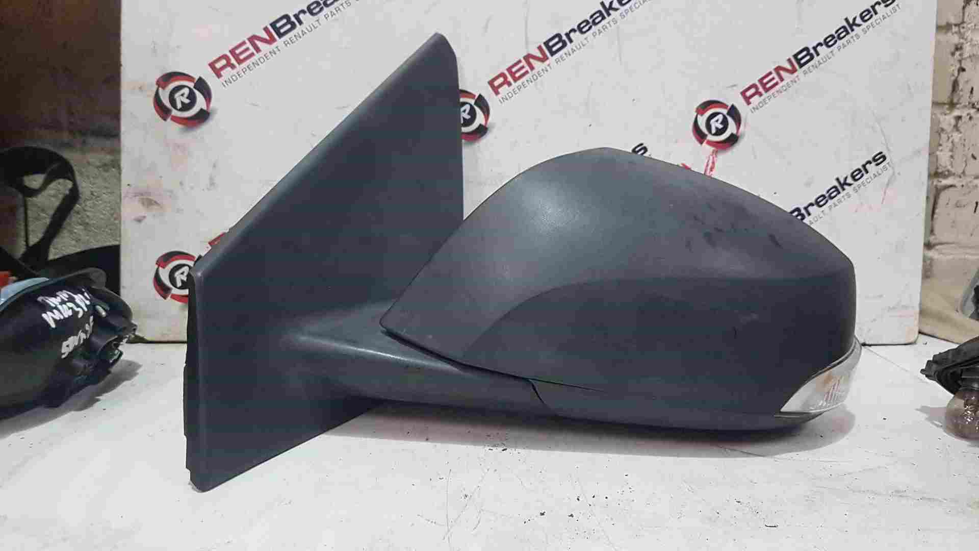 Renault Megane MK3 2008-2010 Passenger Ns Wing Mirror black