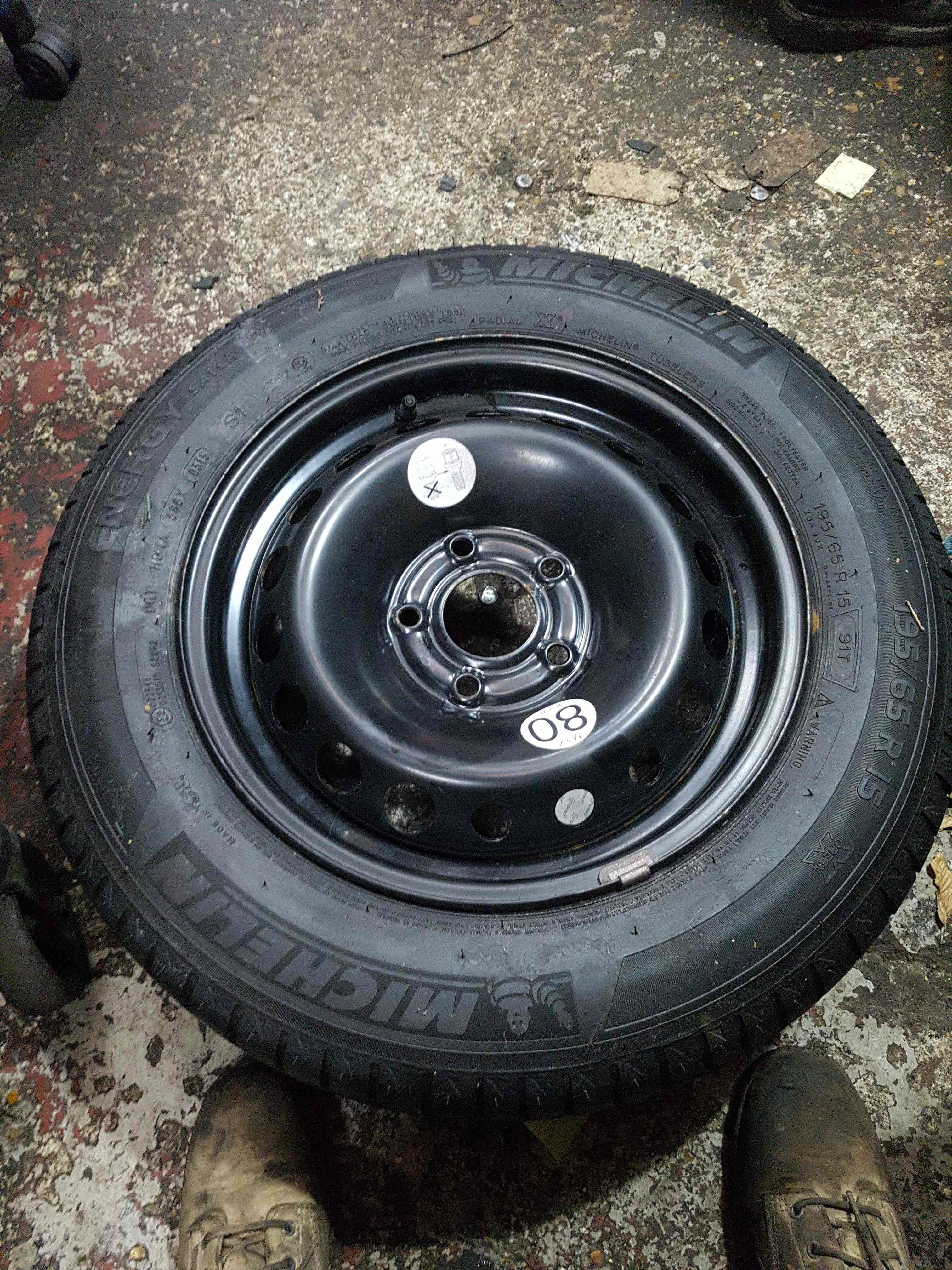 Thumb 9 Renault Megane MK3 2008-2010 Steel Wheel RIM Tyre 195 65 15 8Mm Tread 5 Stud 4/5