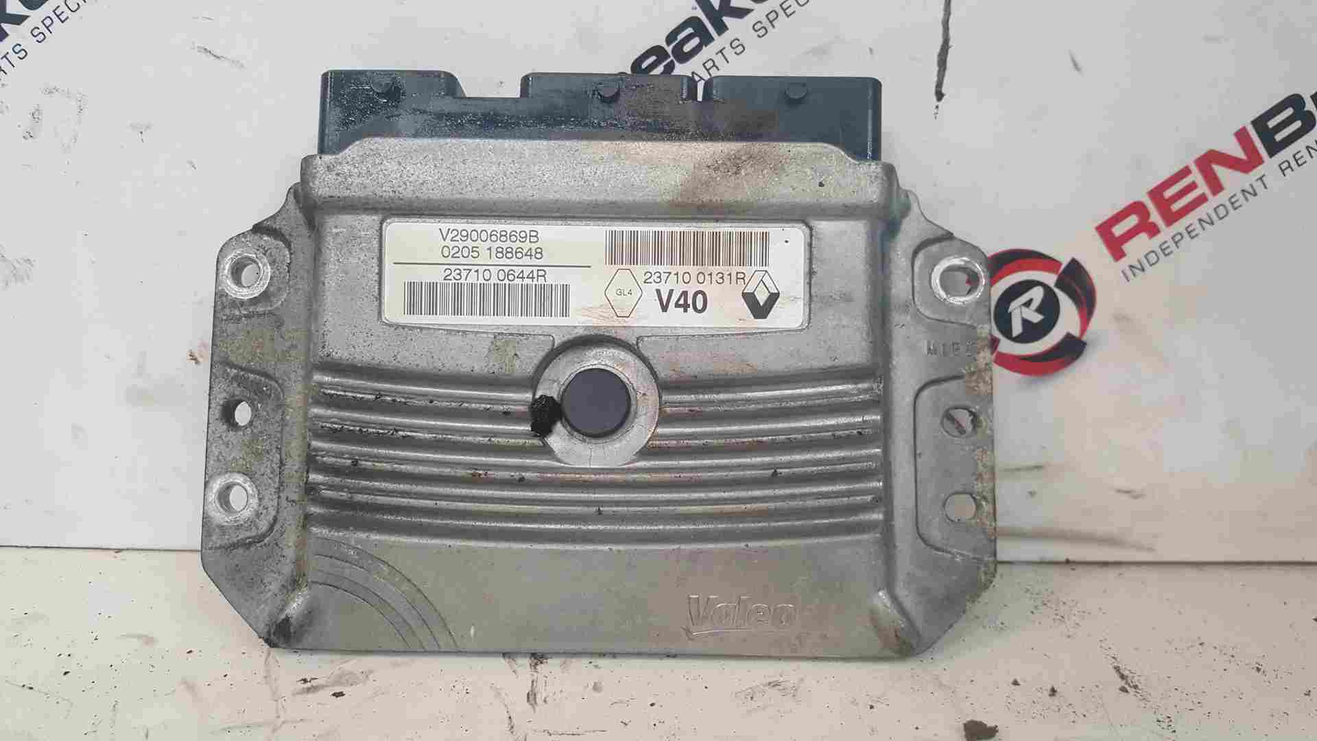 Renault Megane MK3 2008-2012 1.6 16v Engine Control Unit ECU 237100644R