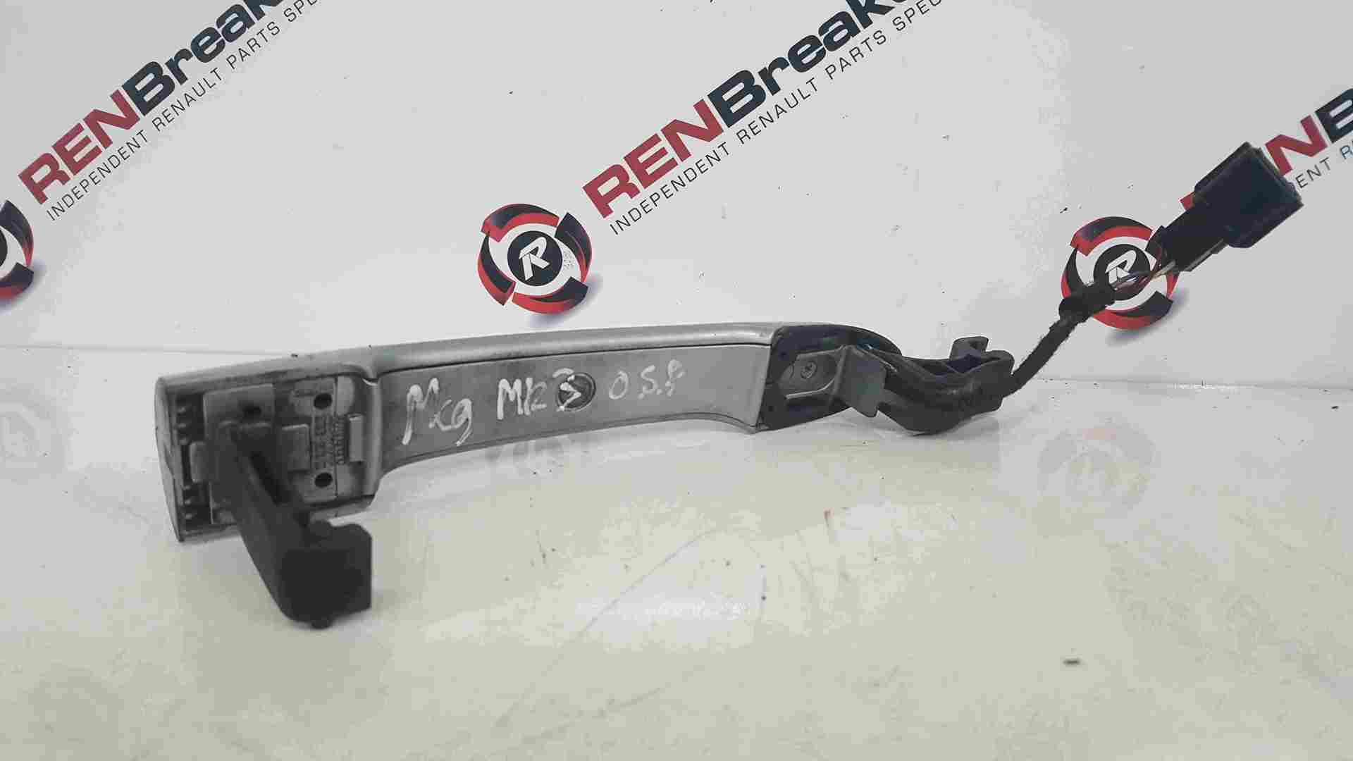 Thumb 4 Renault Megane MK3 2008-2012 Drivers OSF Front Exterior Door Handle Silver