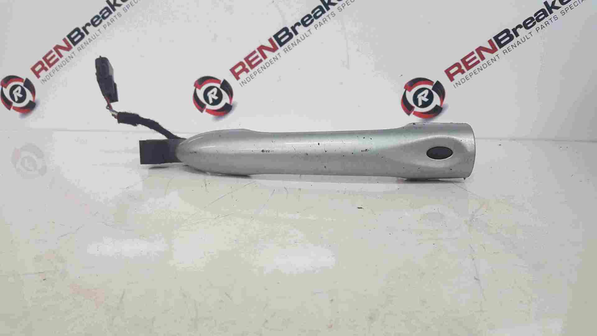 Renault Megane MK3 2008-2012 Drivers OSF Front Exterior Door Handle Silver