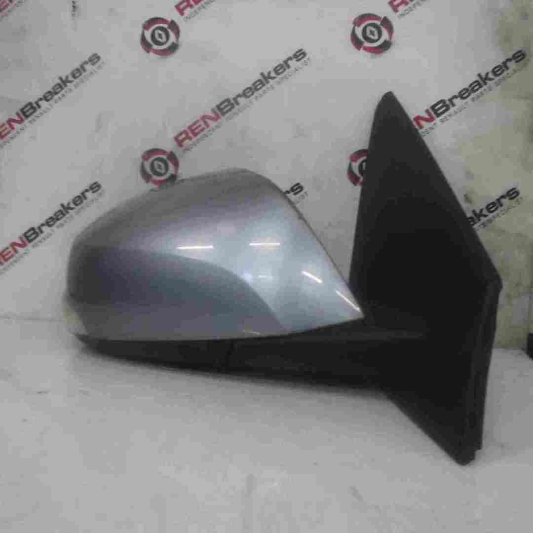 Renault Megane MK3 hatchback 2008-2012 Drivers Os Wing Mirror Grey Ternr