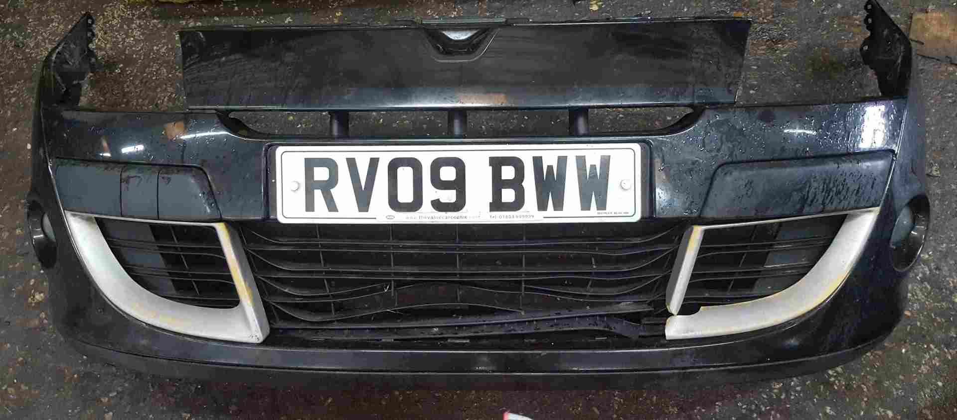 Thumb 2 Renault Megane Coupe MK3 2008-2012 Front Bumper Black 676