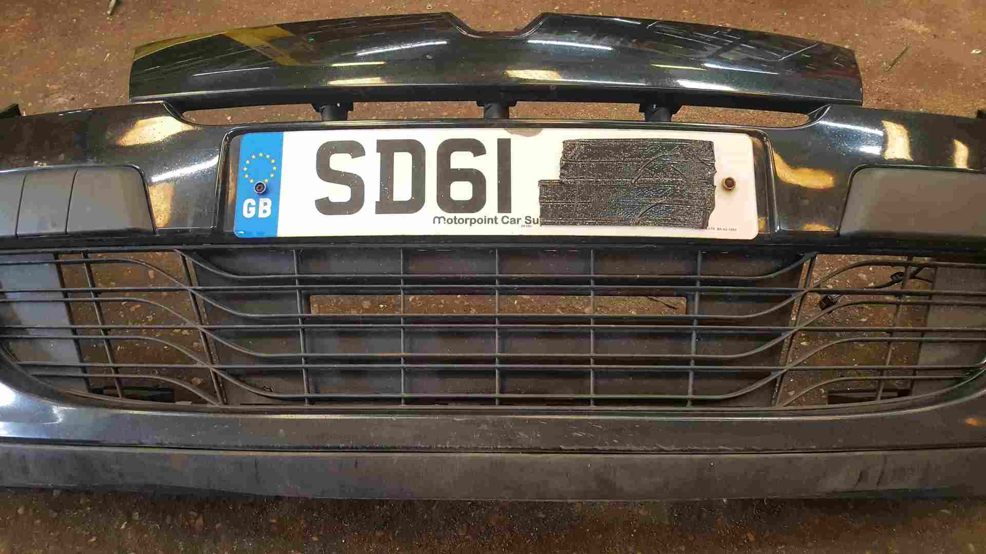 Thumb 4 Renault Megane MK3 2008-2012 Front Bumper Black TEGNE