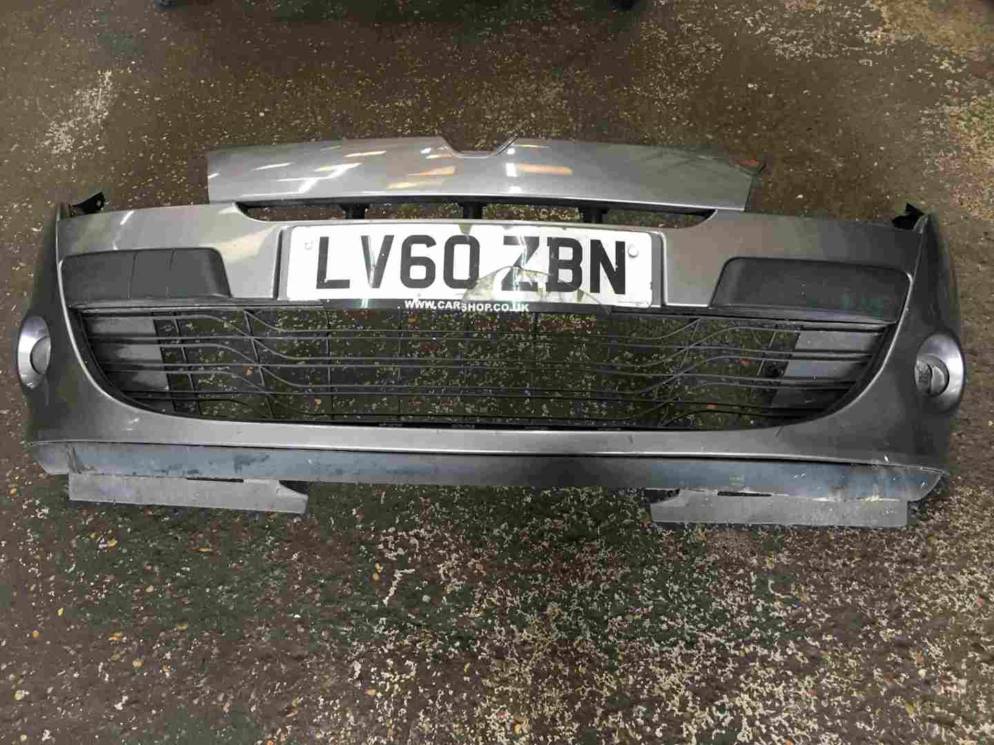 Renault Megane MK3 2008-2012 Front Bumper Grey TEKNG