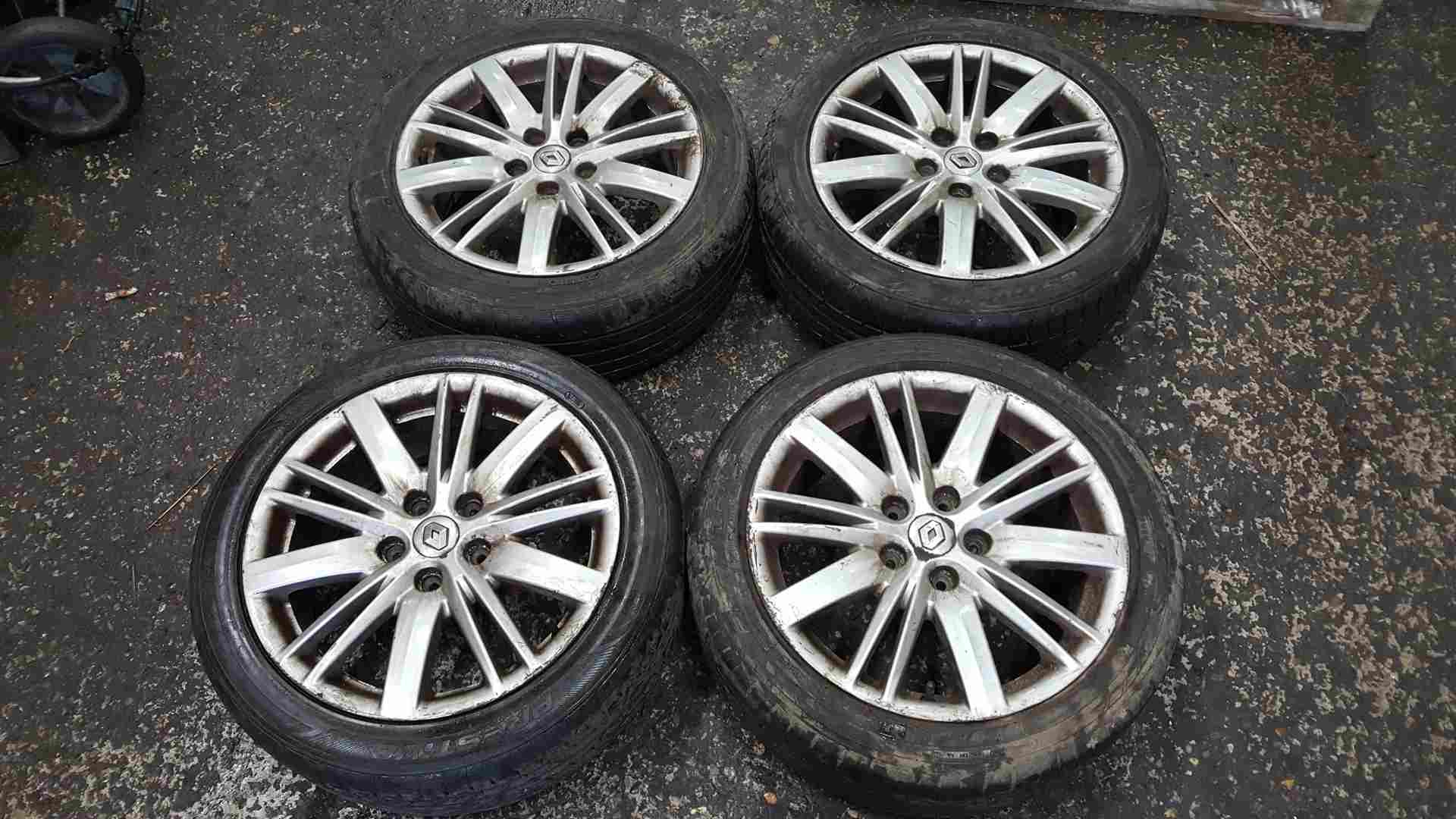Renault Megane MK3 2008-2012 Gt Line Alloy Wheels SET 17Inch 205 50 17 3/5