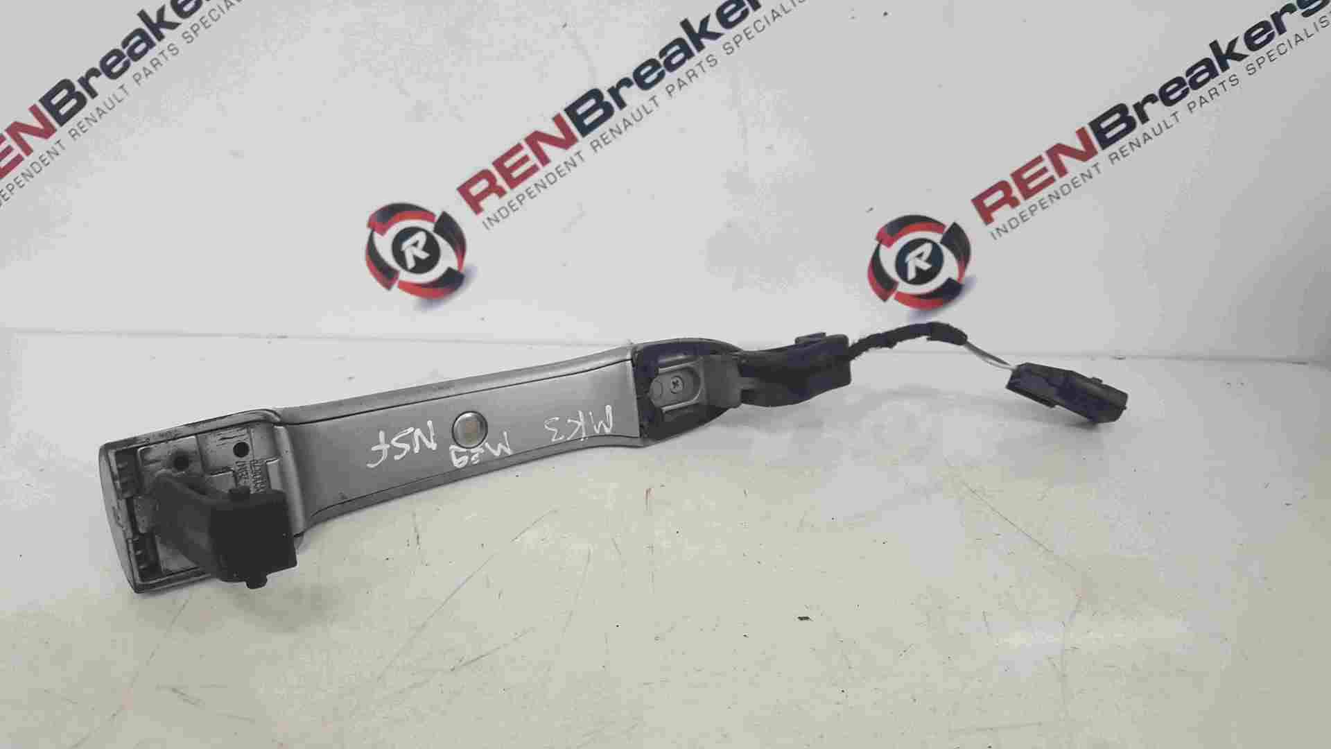 Thumb 3 Renault Megane MK3 2008-2012 Passenger NSF Front Exterior Door Handle Silver