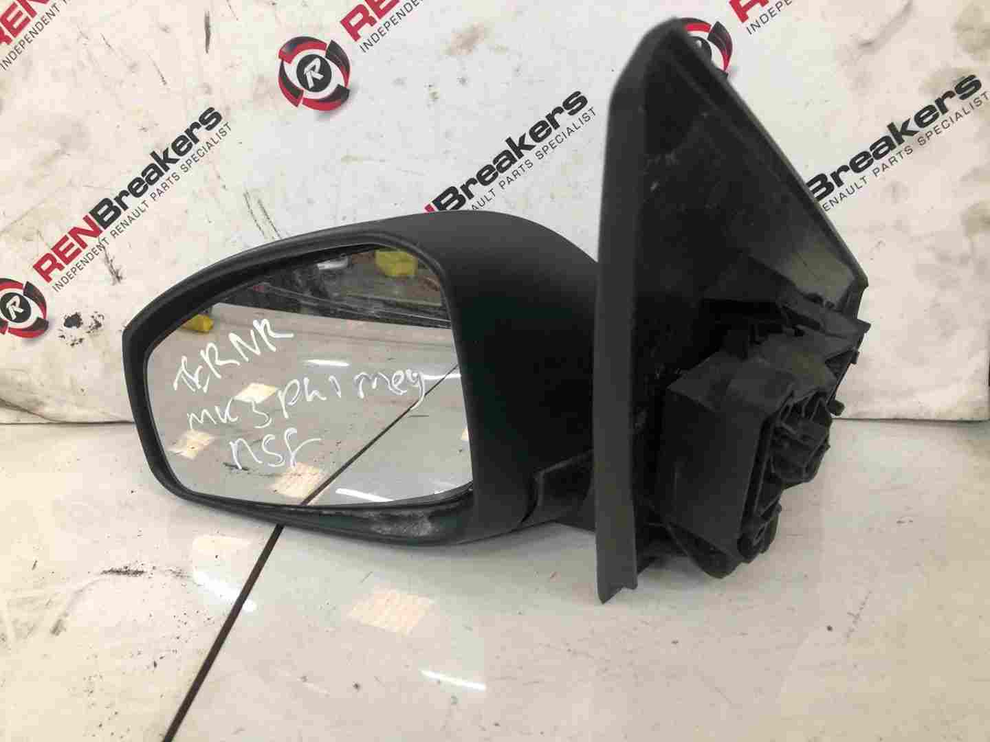 Thumb 3 Renault Megane MK3 2008-2012 Passenger Ns Wing Mirror Grey Ternr Power Folding