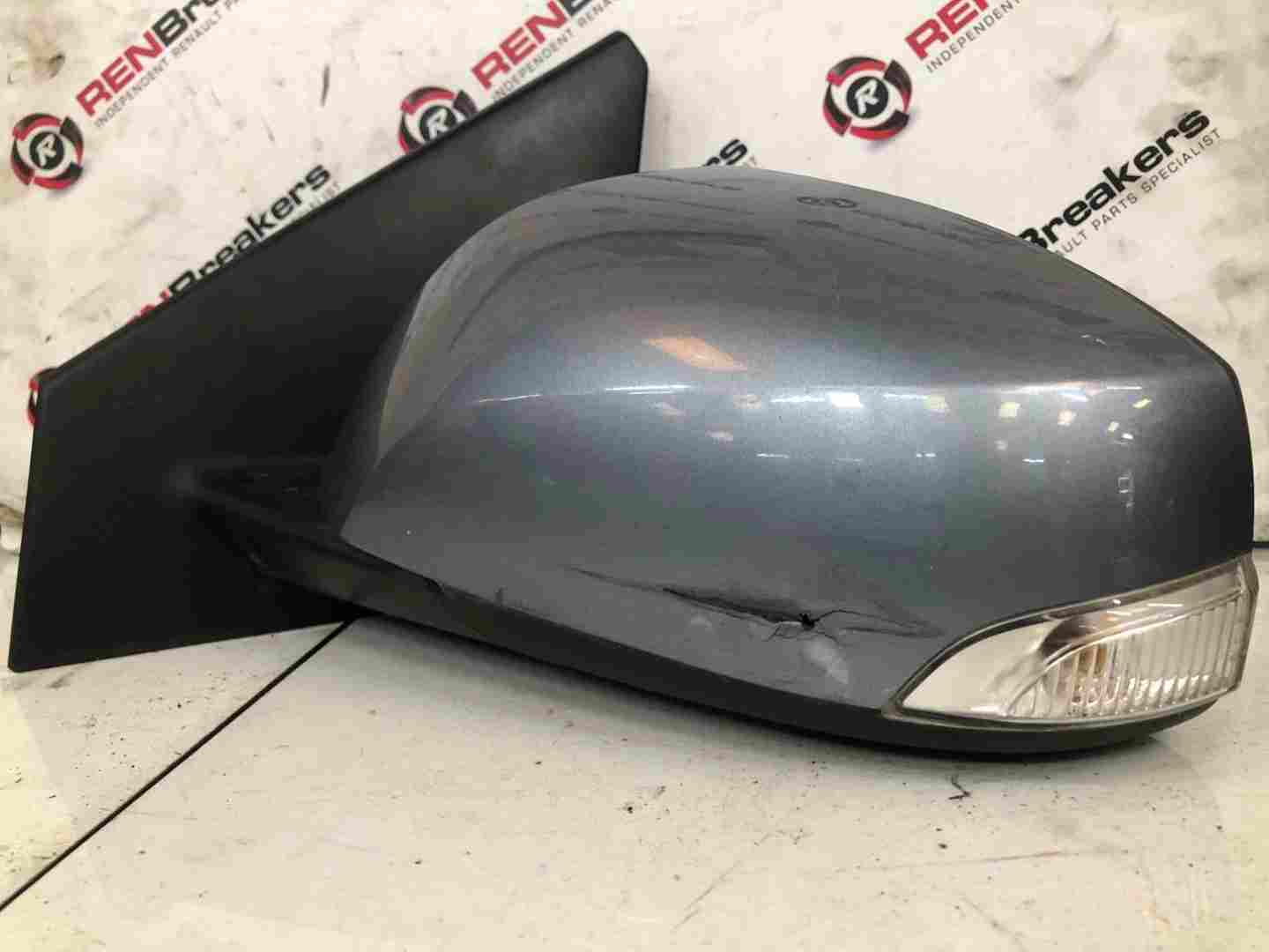 Thumb 4 Renault Megane MK3 2008-2012 Passenger Ns Wing Mirror Grey Ternr Power Folding