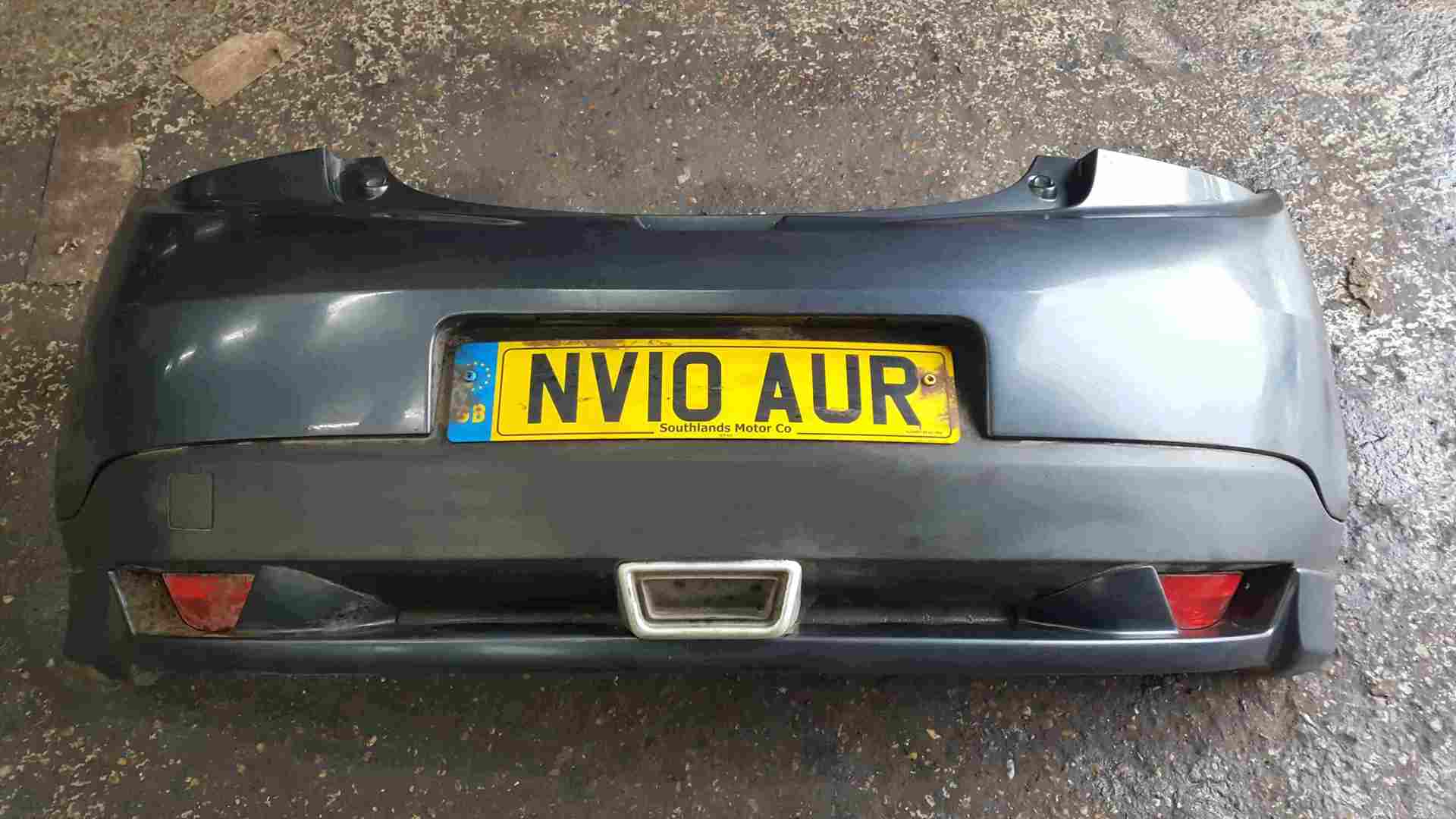 Renault Megane MK3 2008-2012 World Series Rear Bumper Grey TEB66