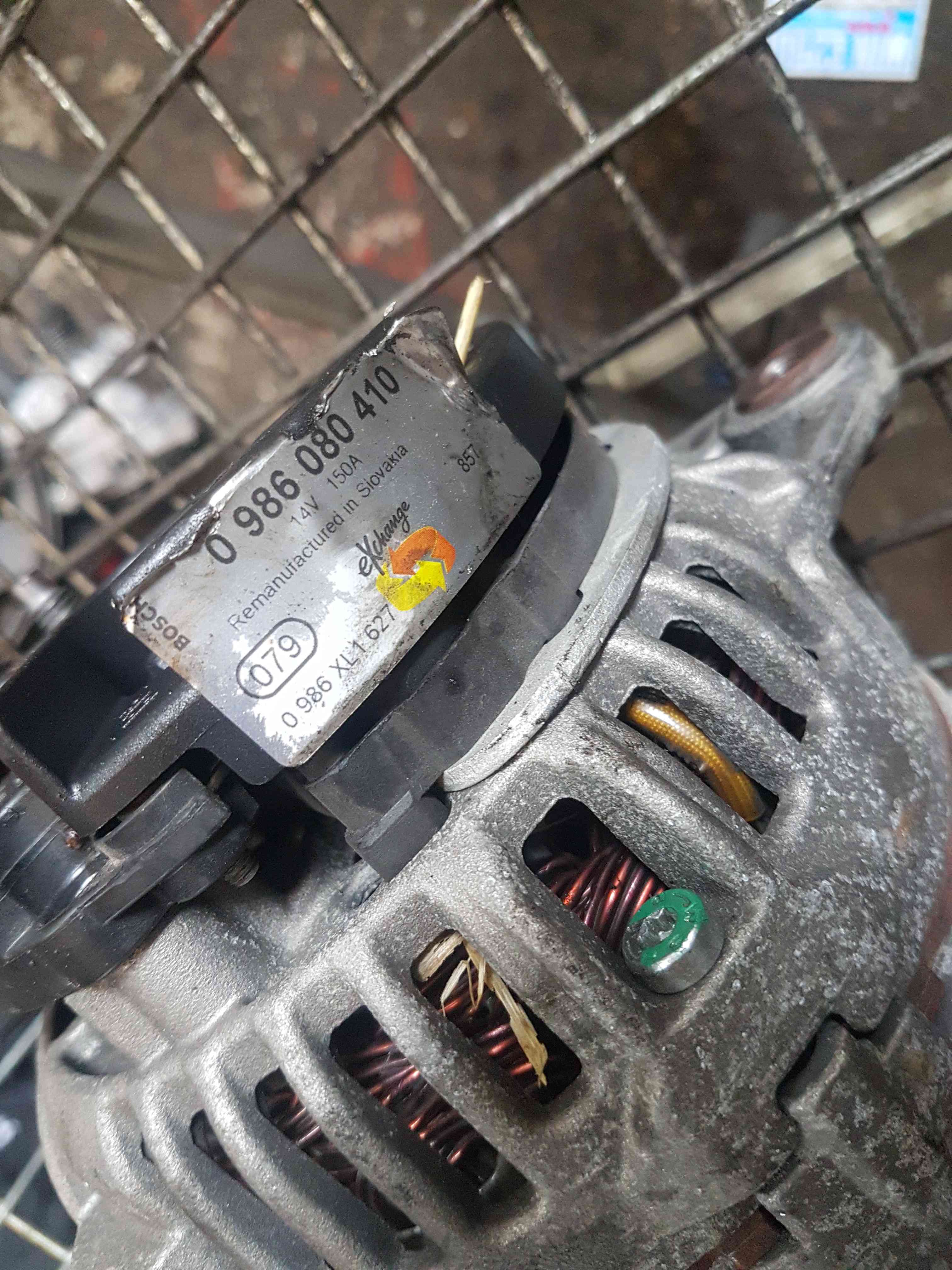 Thumb 3 Renault Megane MK3 2008-2014 1.5 DCI Alternator 0986080410 Aftermarket k9k832