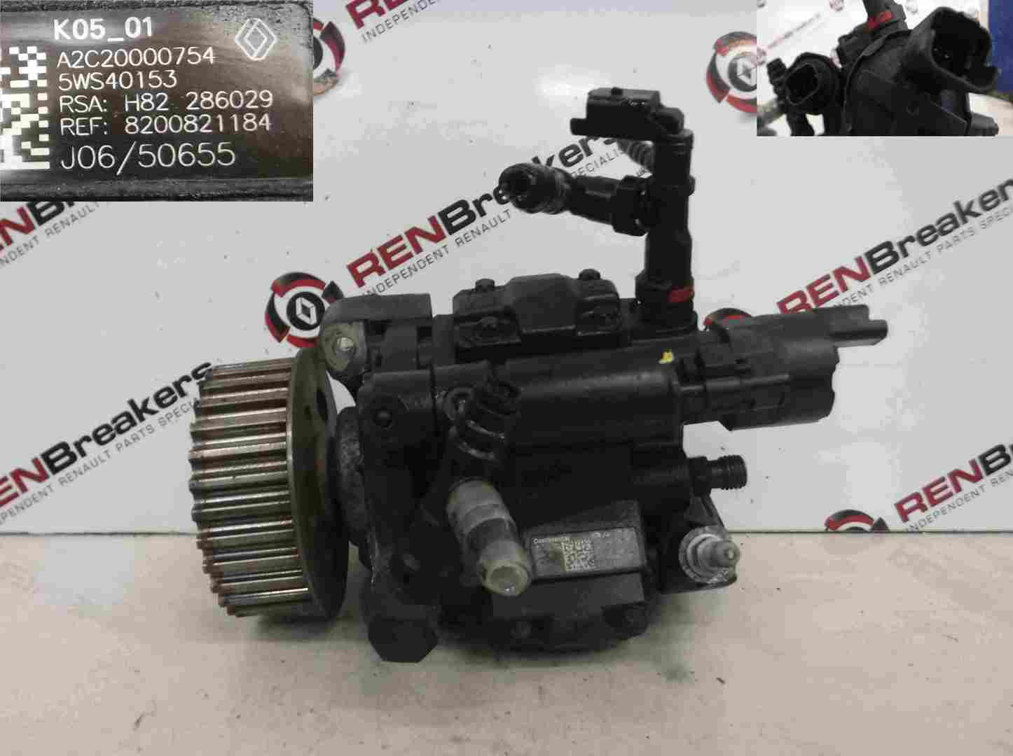 Renault Megane MK3 2008-2014 1.5 dCi Diesel High Pressure Fuel Pump