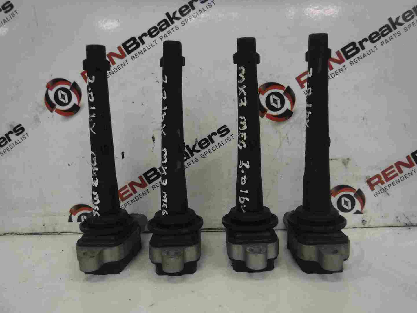 Renault Megane MK3 2008-2014 2.0 CVT Ignition Coil Pencils Set X4 M4R 713