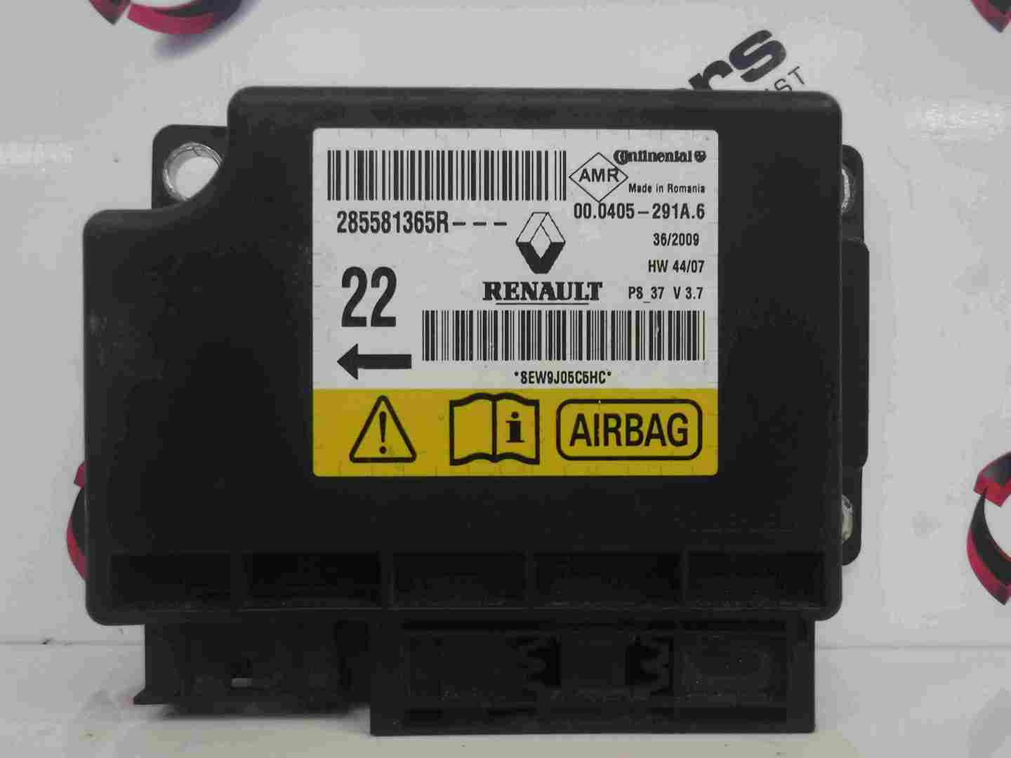 Renault Megane MK3 2008-2014 Airbag ECU Control Unit Module 285581365r Spares