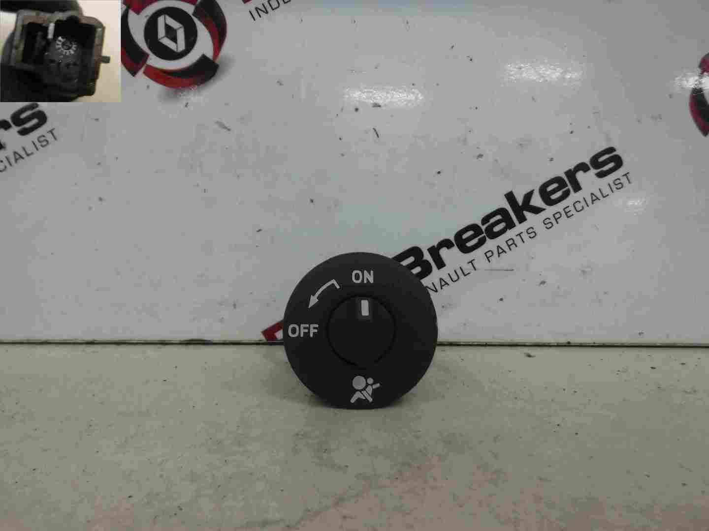 Renault Megane MK3 2008-2016 Airbag Switch Button
