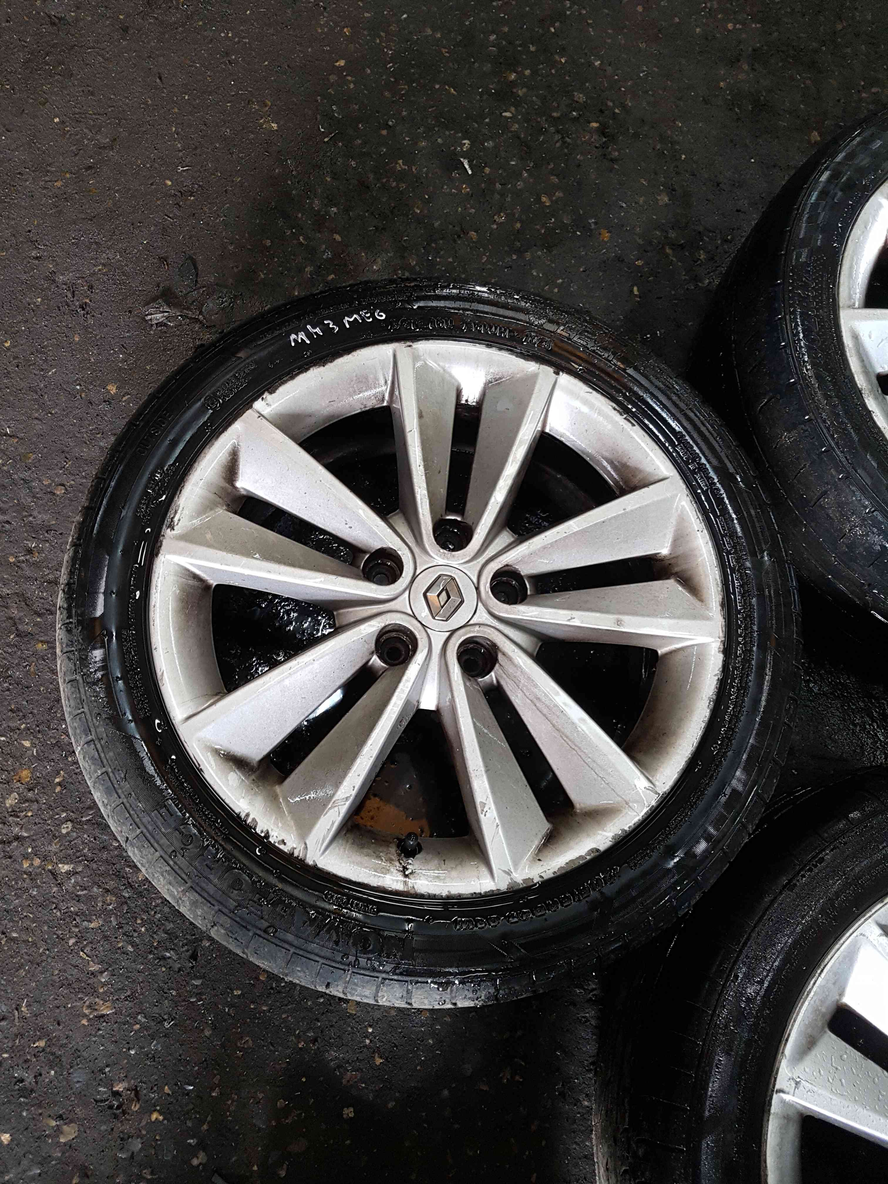 Thumb 7 Renault Megane MK3 2008-2014 Alloy Wheel SET X4 17Inch 403000030R 4/5