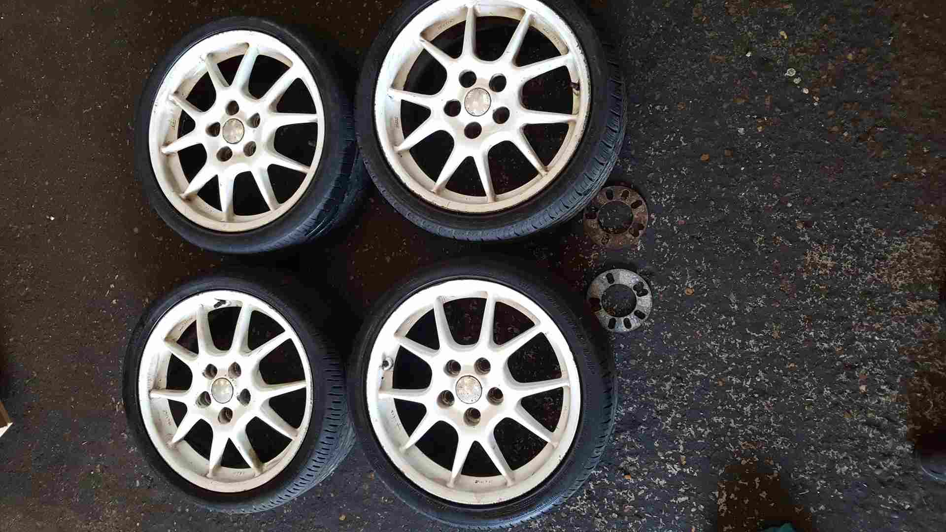 Thumb 3 Renault Megane MK3 2008-2014 BBS Alloy Wheel SET 17 Inch 2/5 0344049